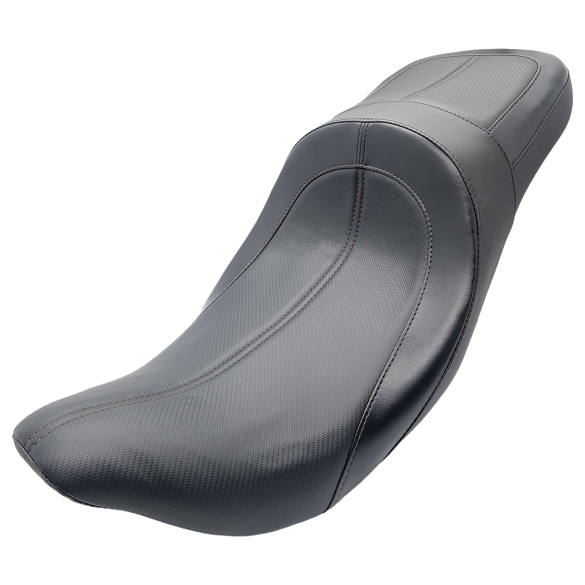 "Rolling Deep" 2Up Seat Touring '08-'23 | Carbon Fiber | | CMC Motorsports