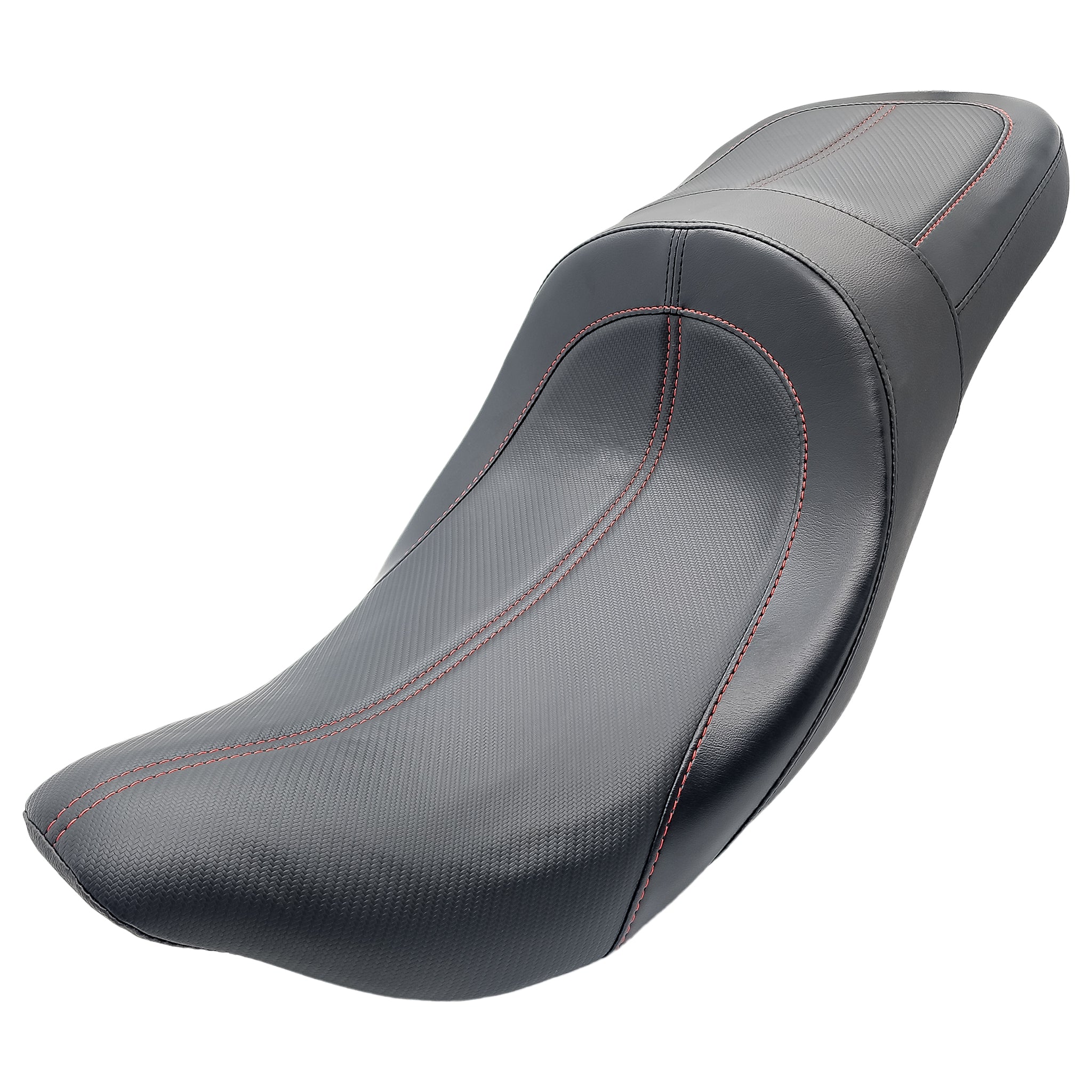 "Rolling Deep" 2Up Seat Touring '08-'23 | Carbon Fiber | | CMC Motorsports