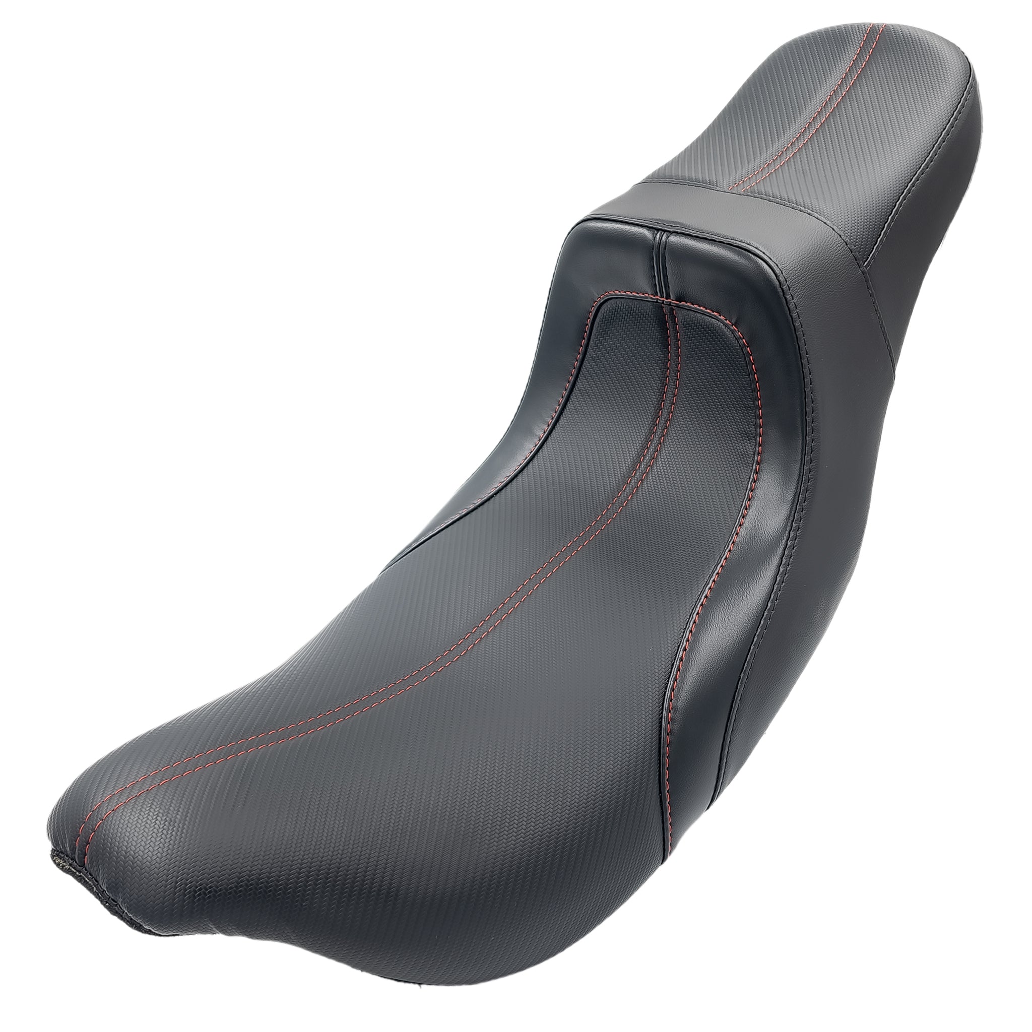 "The Wedge" 2Up Seat Touring '08-'23 | Carbon Fiber | | CMC Motorsports
