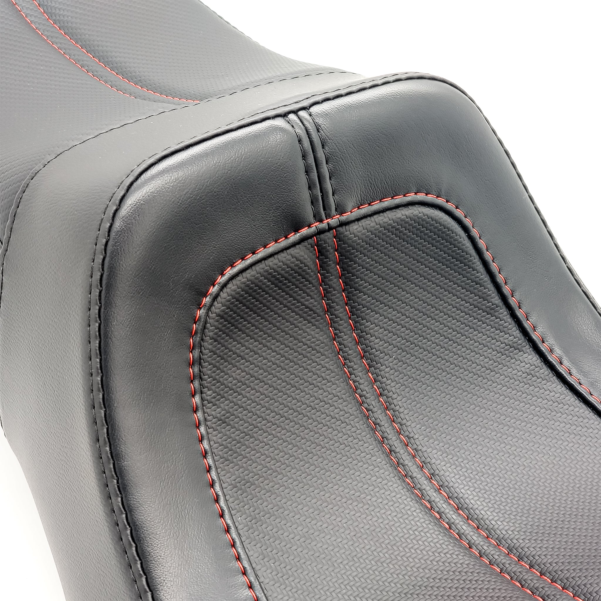 "The Wedge" 2Up Seat Touring '08-'23 | Carbon Fiber | | CMC Motorsports