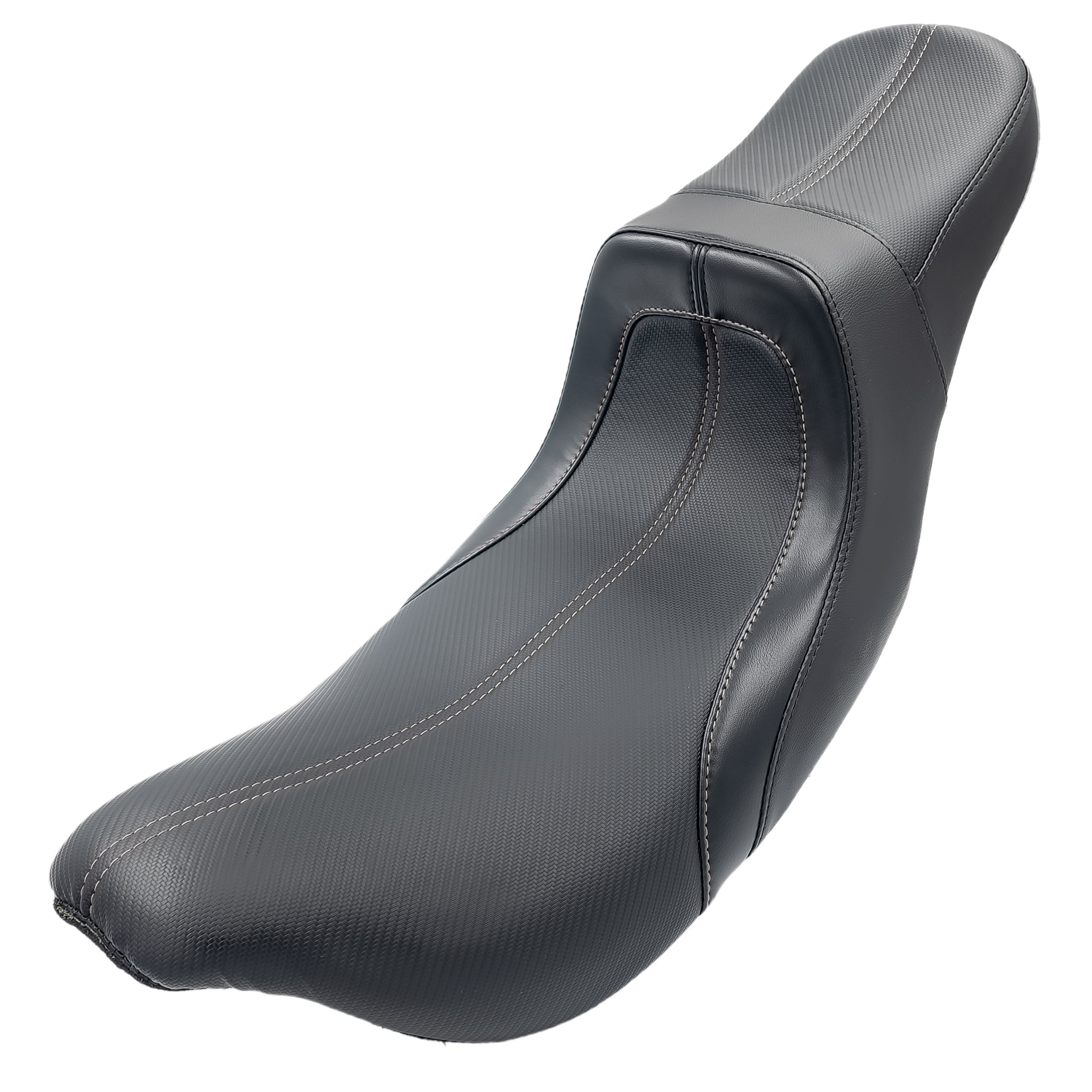 "The Wedge" 2Up Seat Touring '08-'23 | Carbon Fiber | | CMC Motorsports