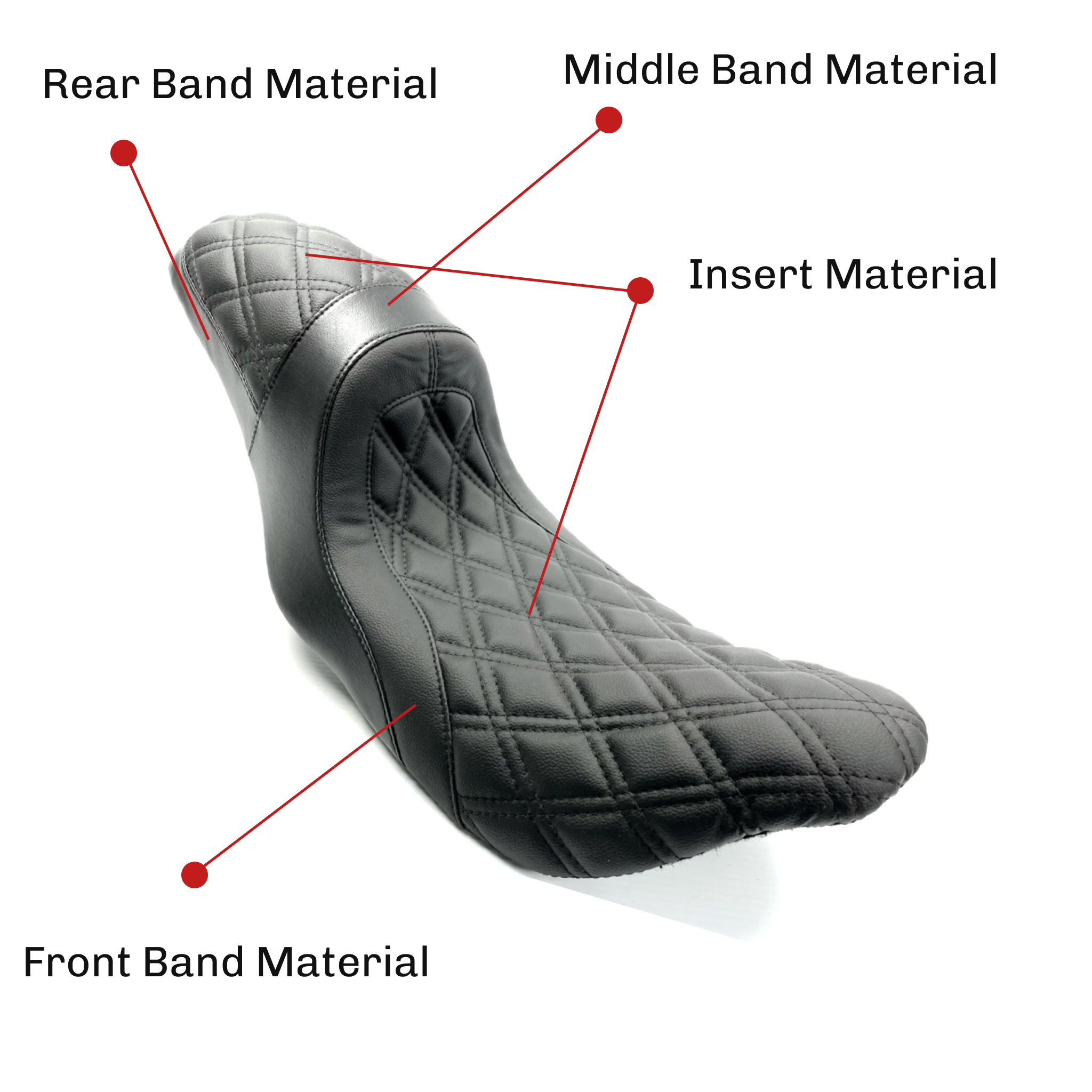 The FASTBACK 2Up Touring Seat '08-'23 | CUSTOM SEAT // 21 BUSINESS DAY PRODUCTION LEAD TIME | | CMC Motorsports
