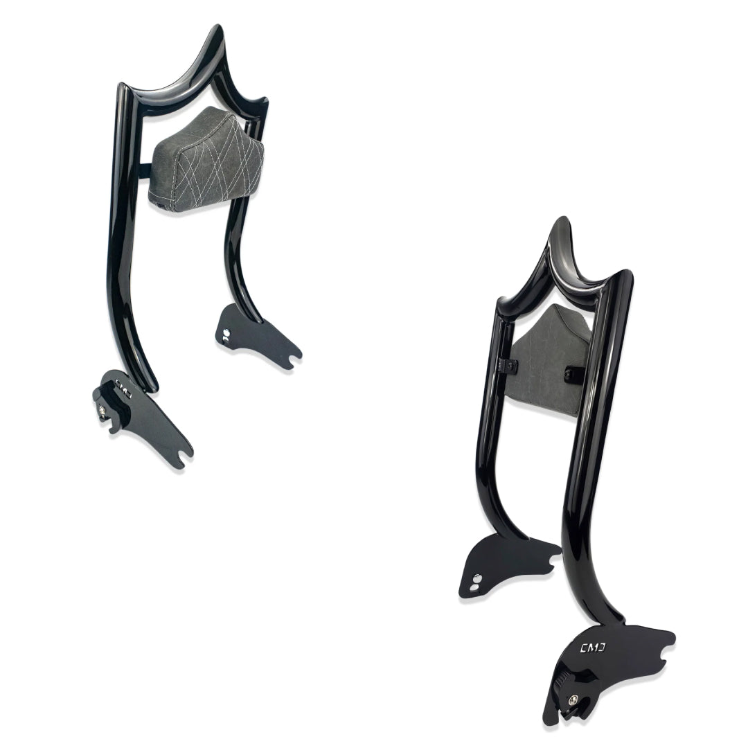 El Rey Backrest | 1994-2008 ALTO | Gloss Black "Viejito" Vintage Black | CMC Motorsports