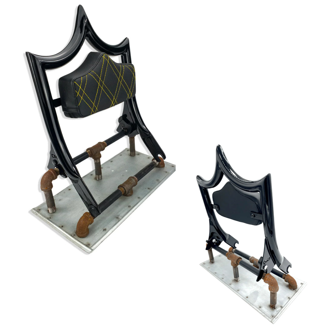 DAVE'S DEALS | El Rey Backrest | 2009-2025 Classic | Gloss Black | | CMC Motorsports