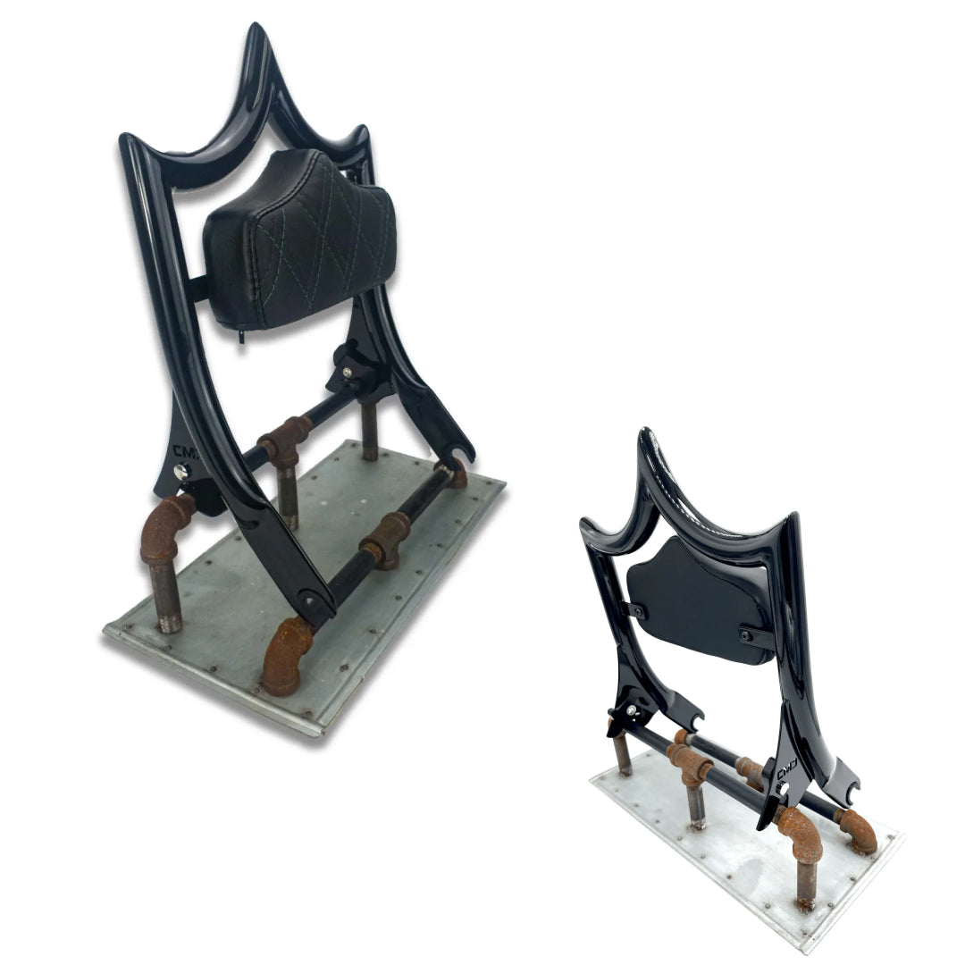 DAVE'S DEALS | El Rey Backrest | 2009-2025 Classic | Gloss Black | | CMC Motorsports