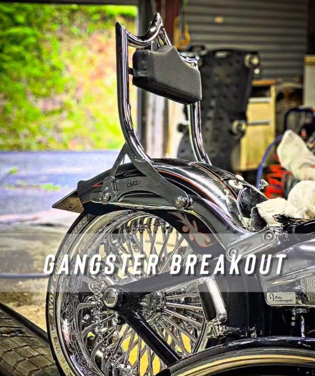 El Rey Backrest | Wide (Fat Boy & Breakout) | | CMC Motorsports