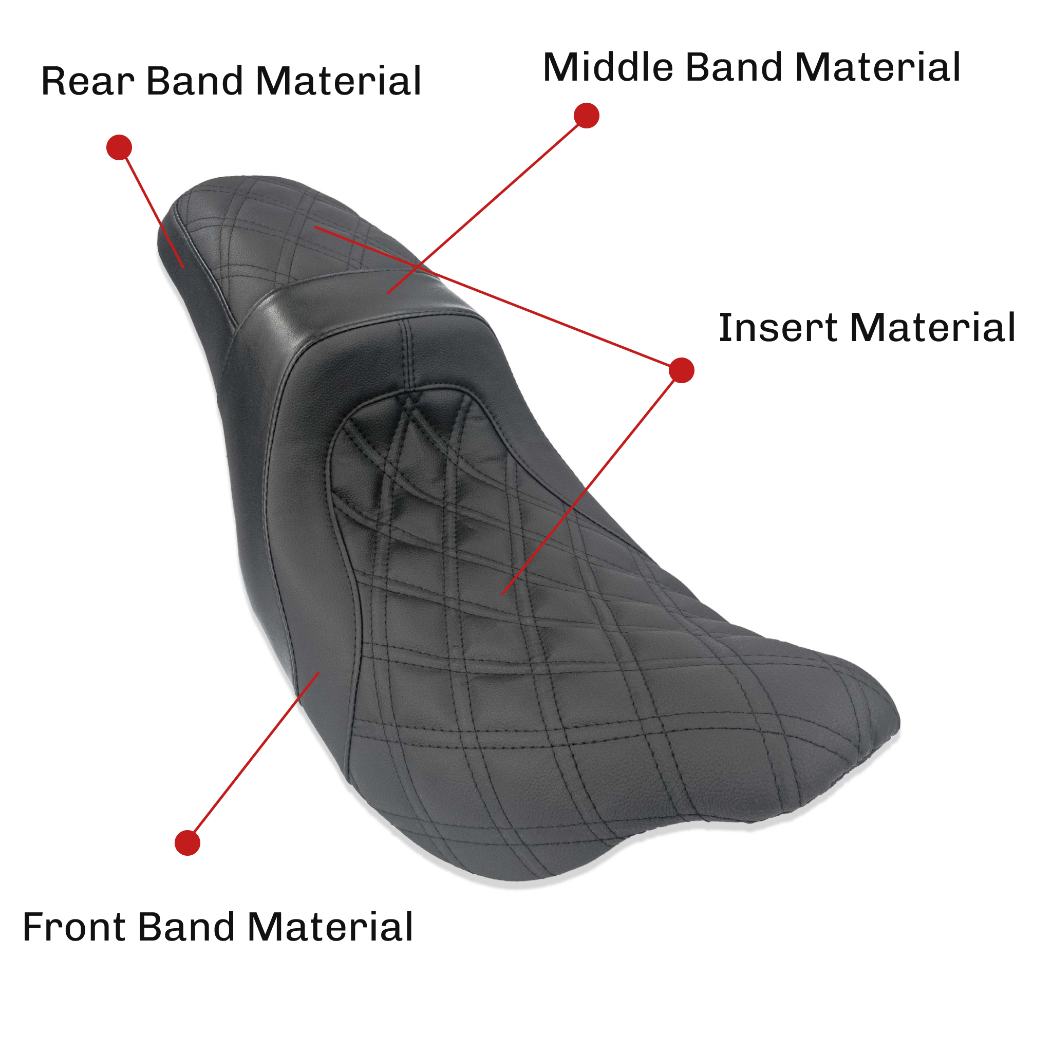 CMC "Level-Up" Touring 2Up Seat '08-'23 | CUSTOM SEAT // 21 BUSINESS DAY PRODUCTION LEAD TIME | | CMC Motorsports