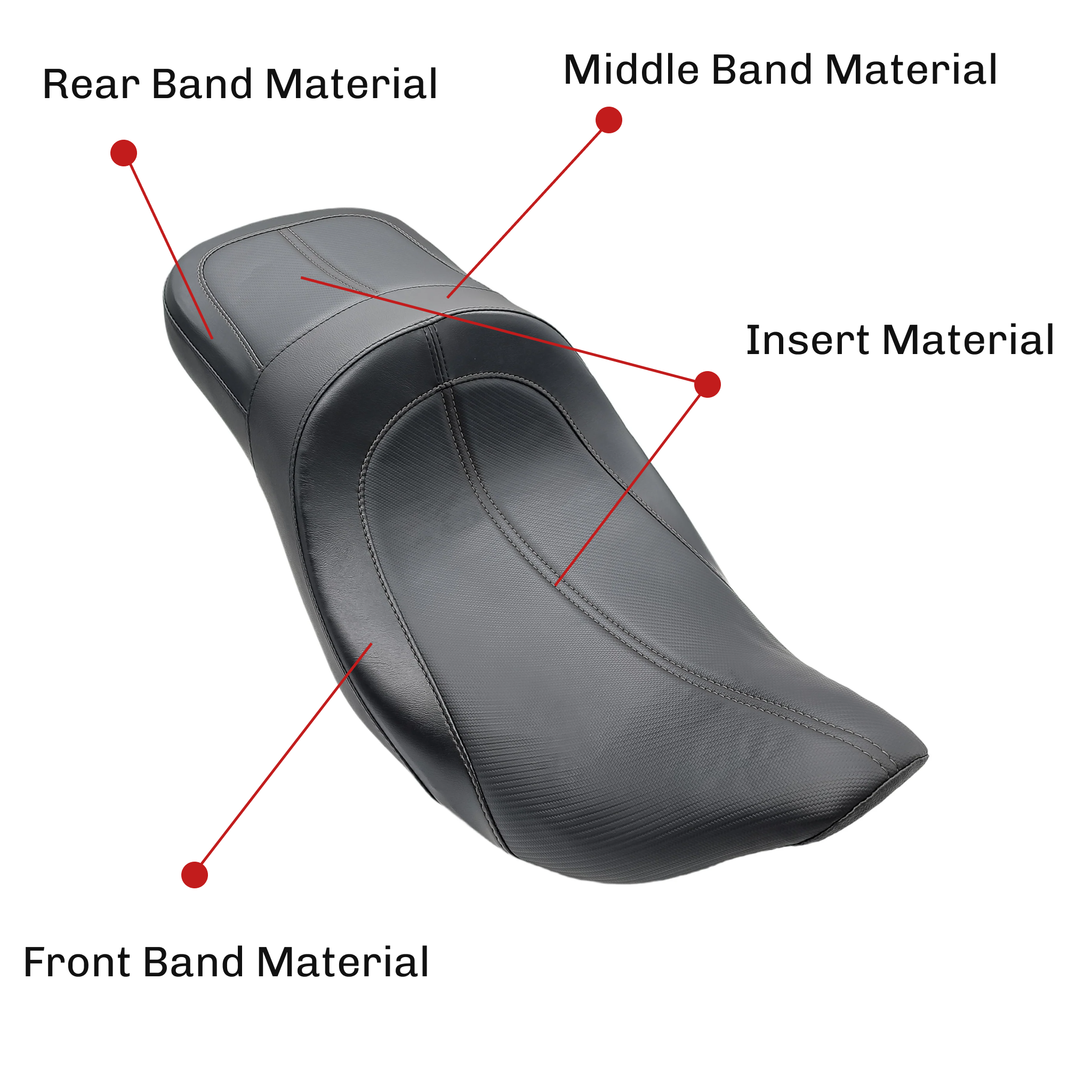 "Rolling Deep" 2Up Seat Touring '08-'23 | | CUSTOM SEAT // 21 BUSINESS DAY PRODUCTION LEAD TIME | | CMC Motorsports