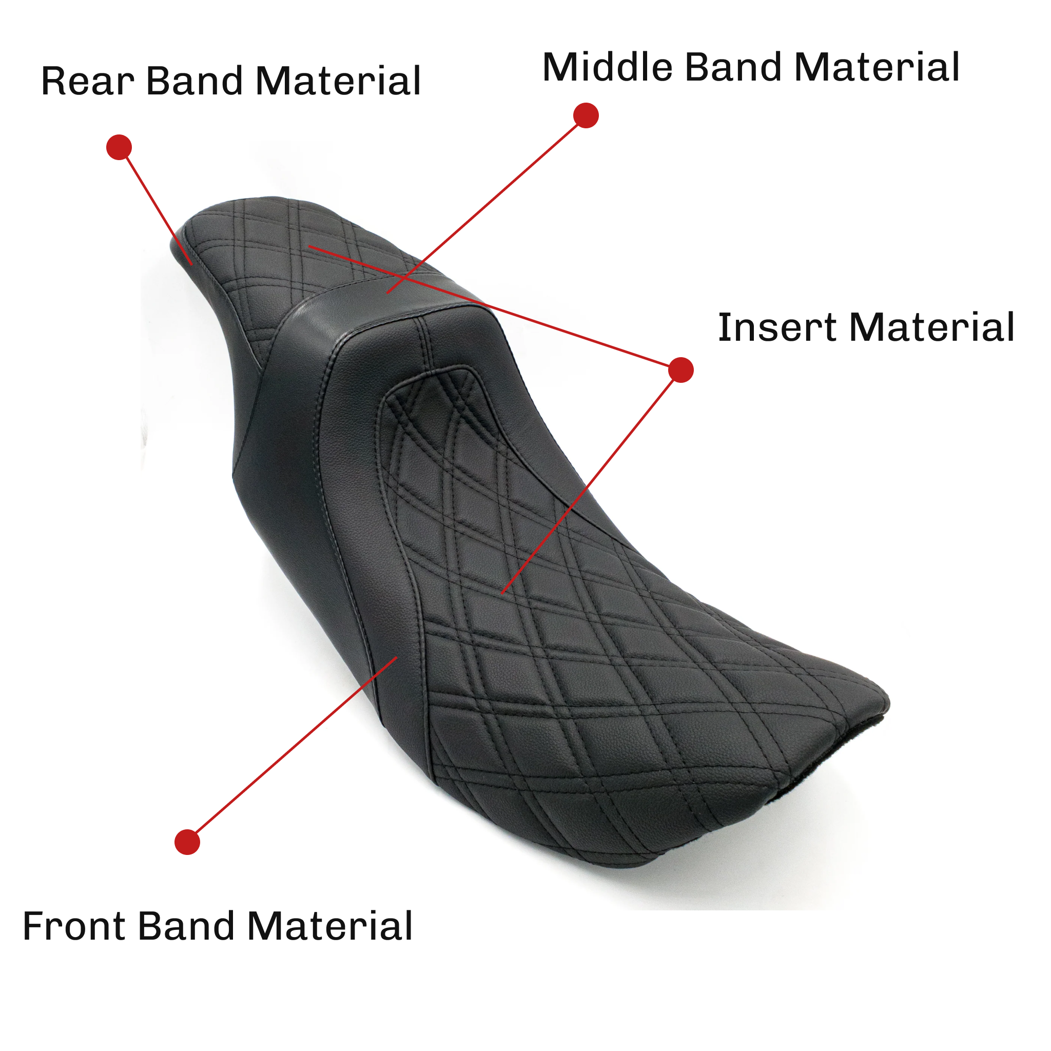 CMC "Level-Up" Touring 2Up Seat '97-'07 | CUSTOM SEAT // 21 BUSINESS DAY PRODUCTION LEAD TIME | | CMC Motorsports