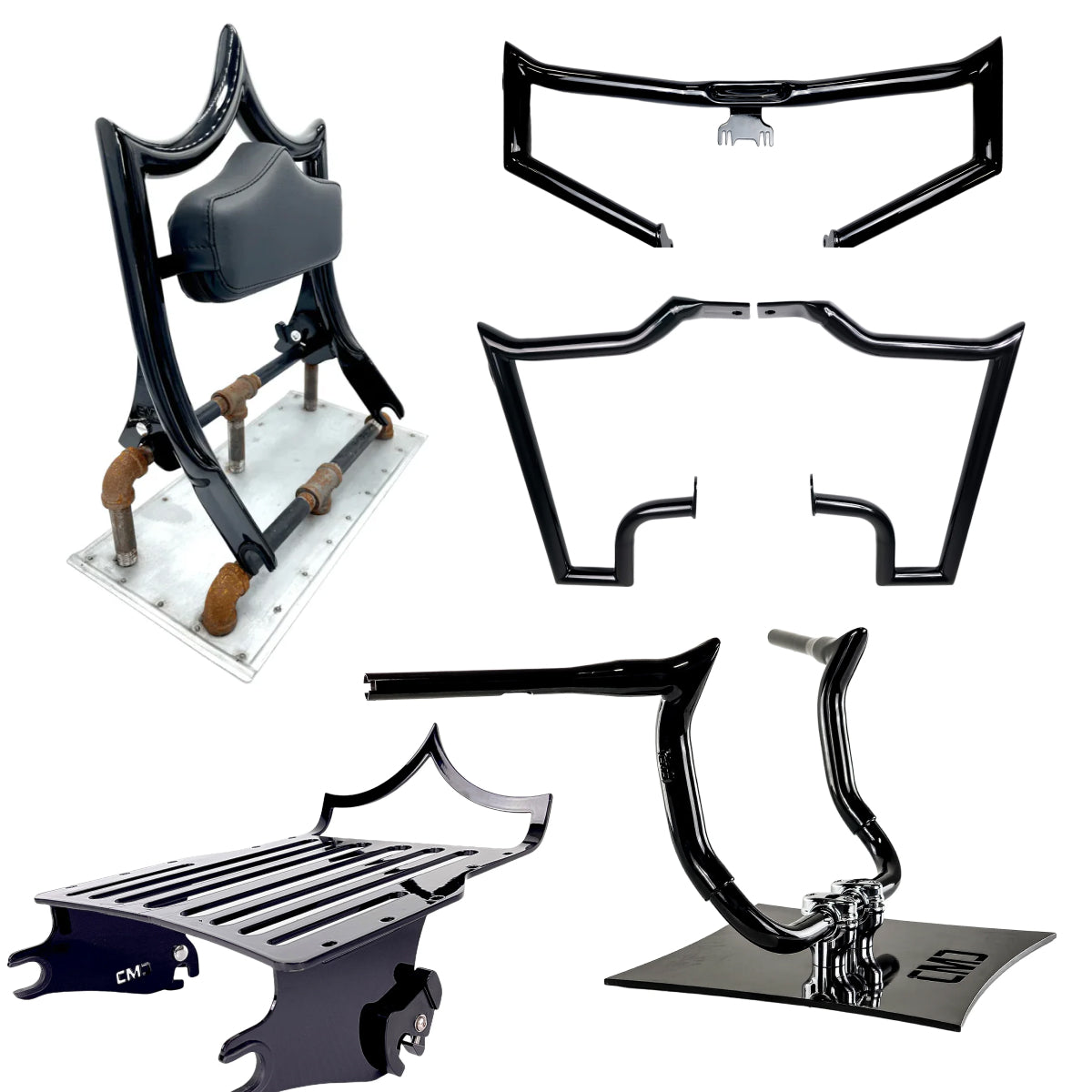 D2D Bundles | STREET GLIDE Gloss Black 2023-Earlier | CMC Motorsports