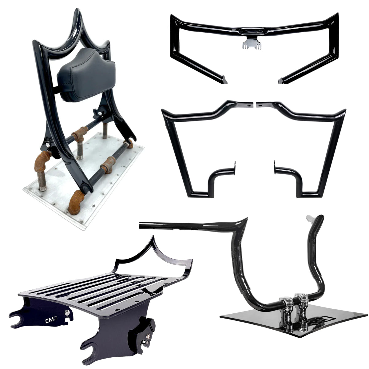 D2D Bundles | STREET GLIDE Gloss Black 2024-Up | CMC Motorsports
