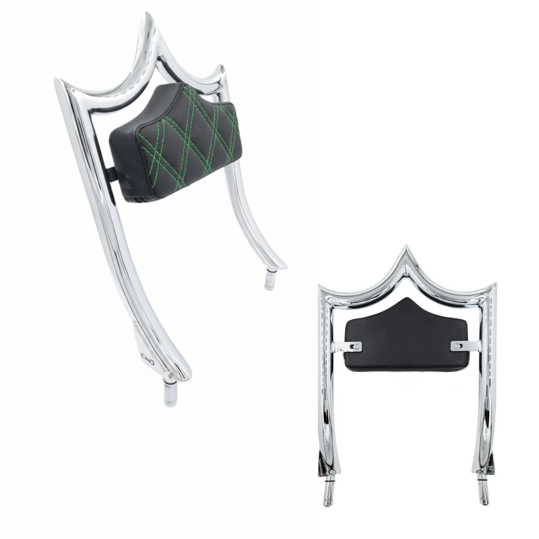 DAVE'S DEALS | El Rey "TRIKE" Backrest | Show Chrome | | CMC Motorsports