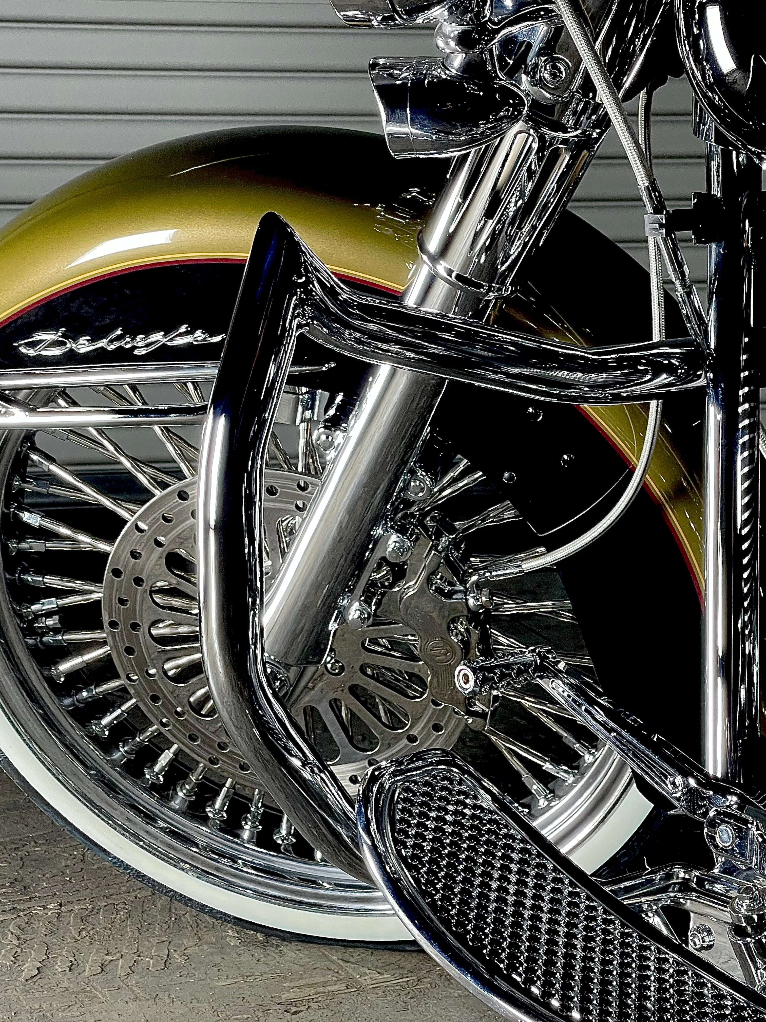 DAVE'S DEALS | ELEV8 "Classic" Engine Guard Softail Show Chrome | | CMC Motorsports