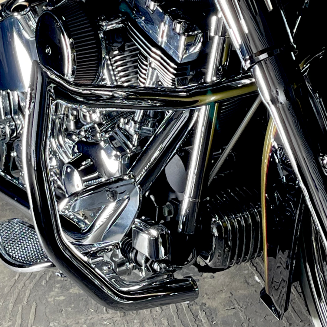 DAVE'S DEALS | ELEV8 "Classic" Engine Guard Softail Show Chrome | | CMC Motorsports