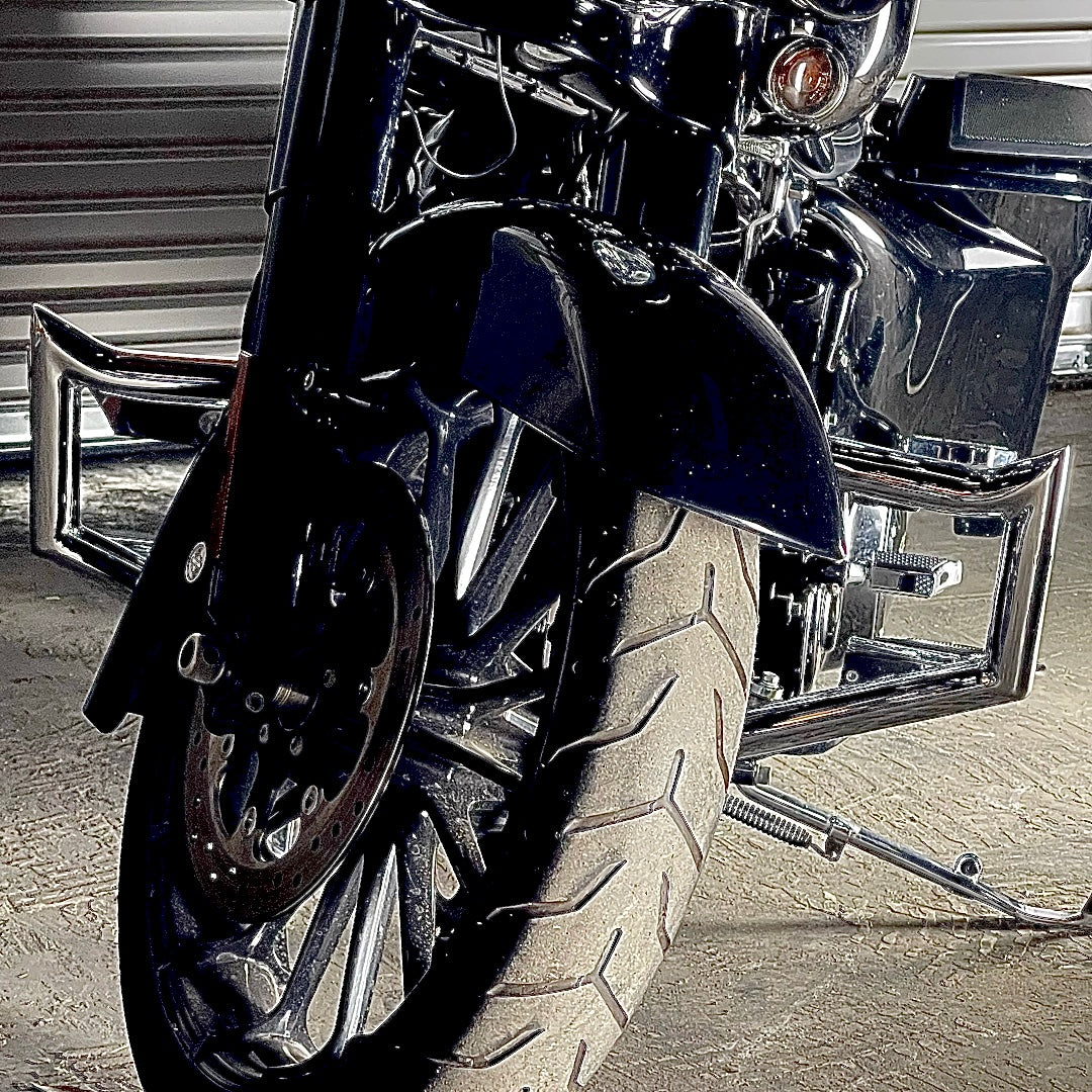 ELEV8 "CHOPPED" Engine Guard 1999-2025 Touring Show Chrome | | CMC Motorsports