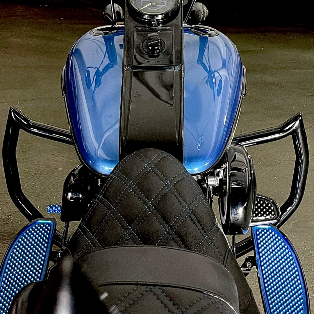 DAVE'S DEALS | ELEV8 "Classic" Engine Guard Softail Gloss Black | | CMC Motorsports