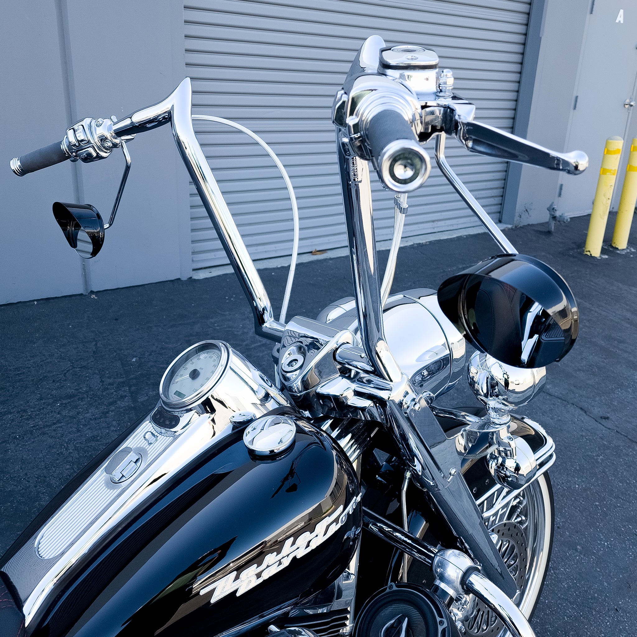 CMC "Gangster" Mirrors | Chrome Tuxedo | | CMC Motorsports