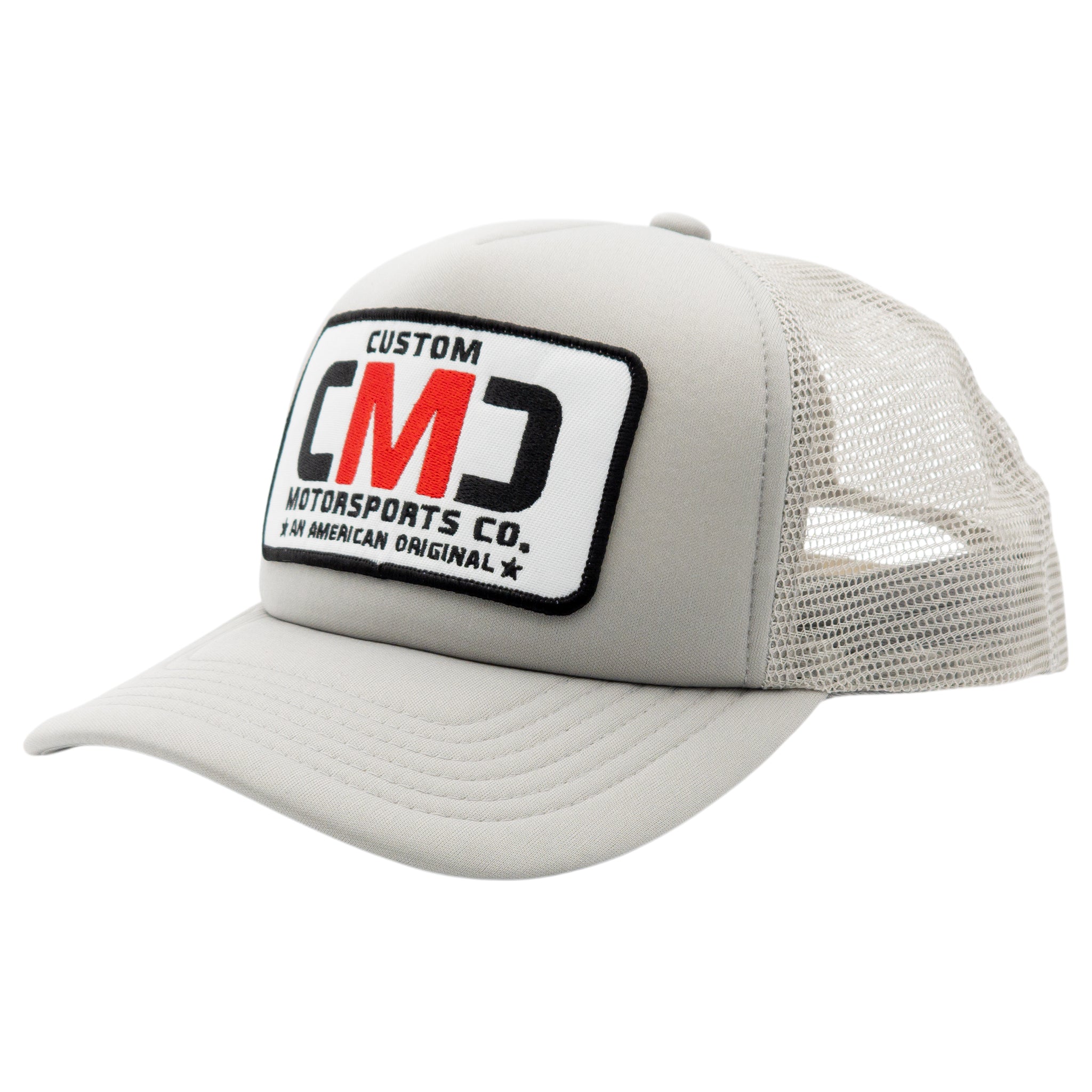 CMC Retro Trucker Hat | Grey | CMC Motorsports