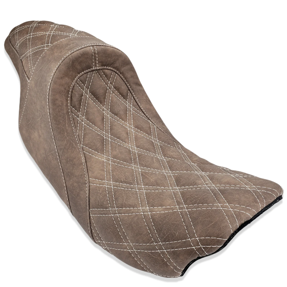 The FASTBACK 2Up | Touring Seat '97-'07 | Viejito Vintage Brown | CMC Motorsports