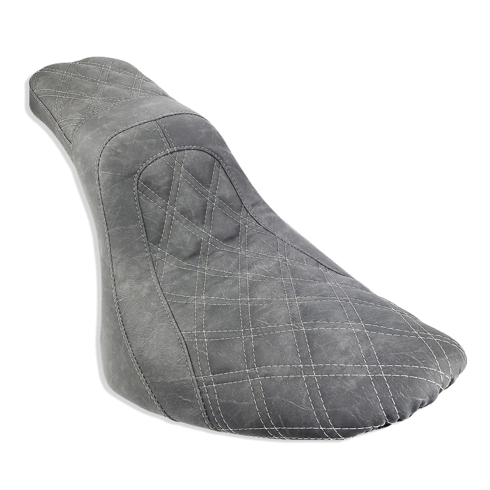 The FASTBACK 2Up | Softail Seat 2000-2017 | Viejito Vintage Black | CMC Motorsports