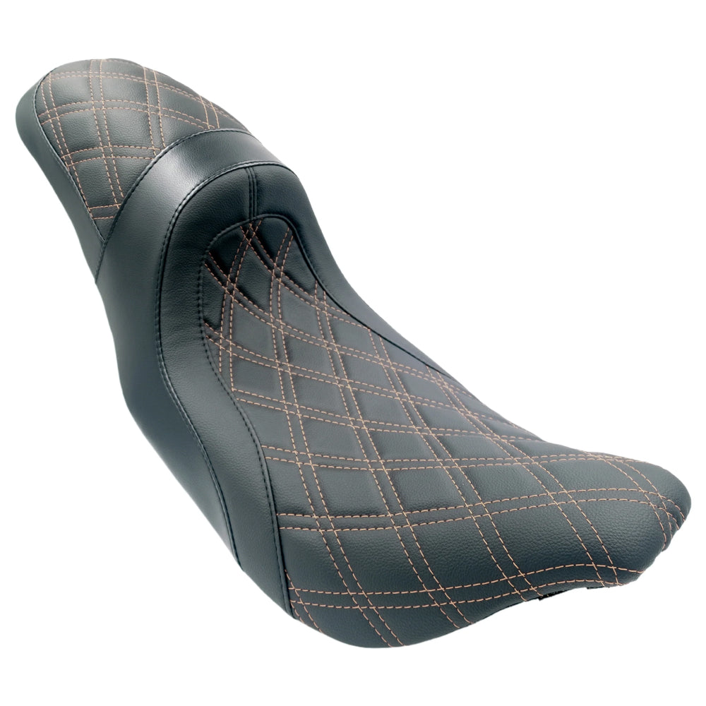 The FASTBACK 2Up | Touring Seat '08-'23 | Sand Double Diamond | CMC Motorsports