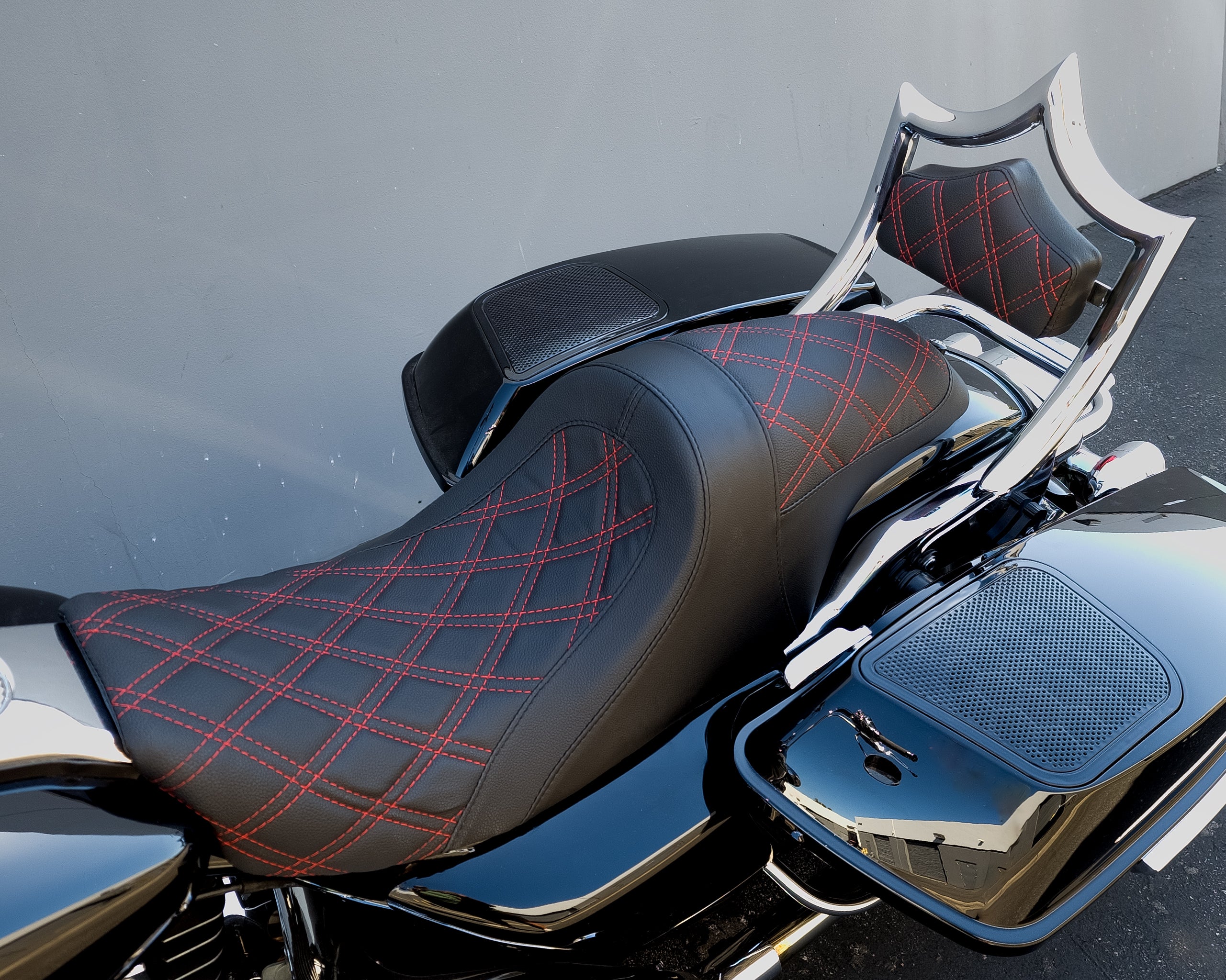The Next Level OG | Show Chrome / Red Diamond '97-'08 Touring | | CMC Motorsports