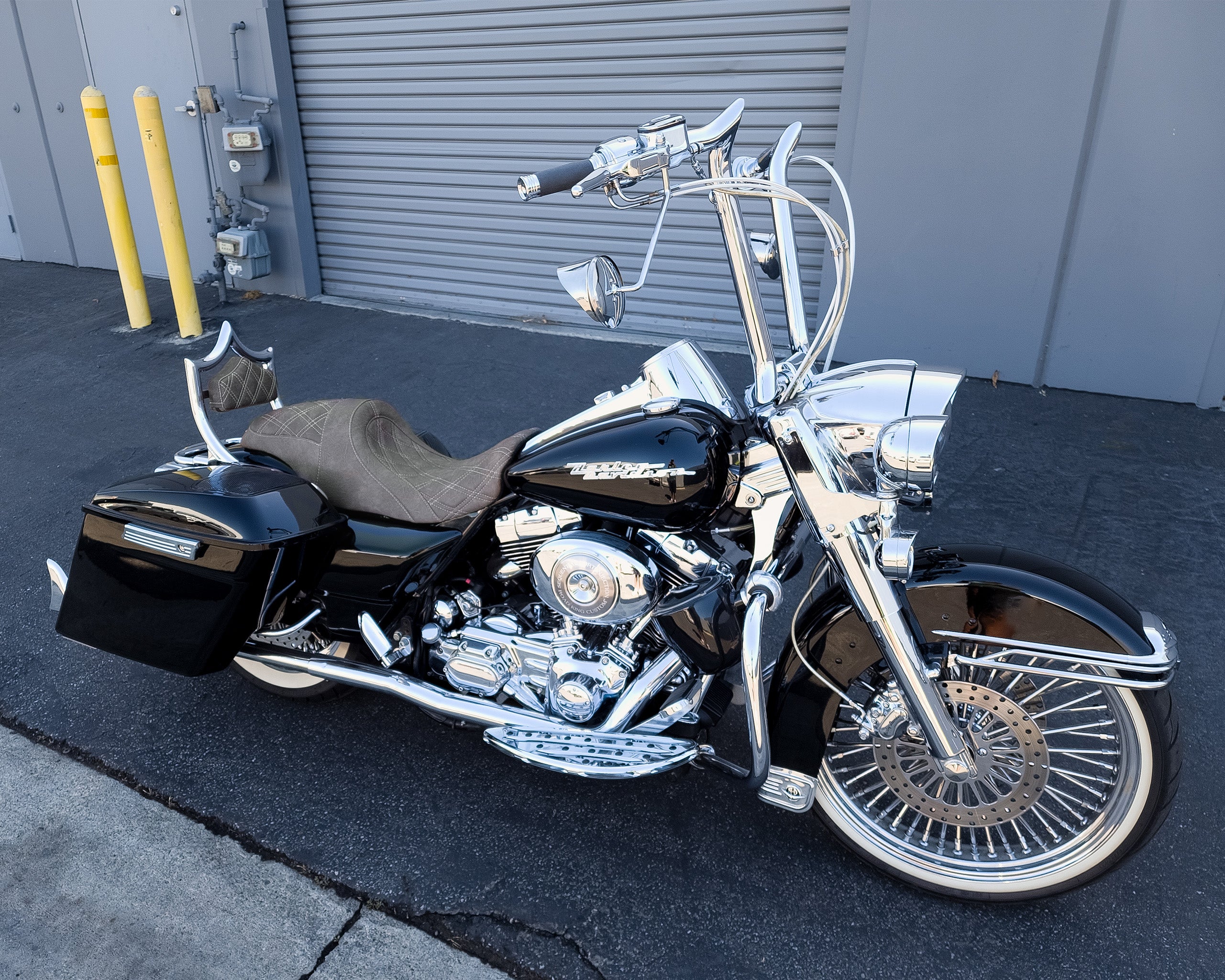 The Next Level OG | Show Chrome / "Viejito" Vintage Black '97-'08 Touring | | CMC Motorsports