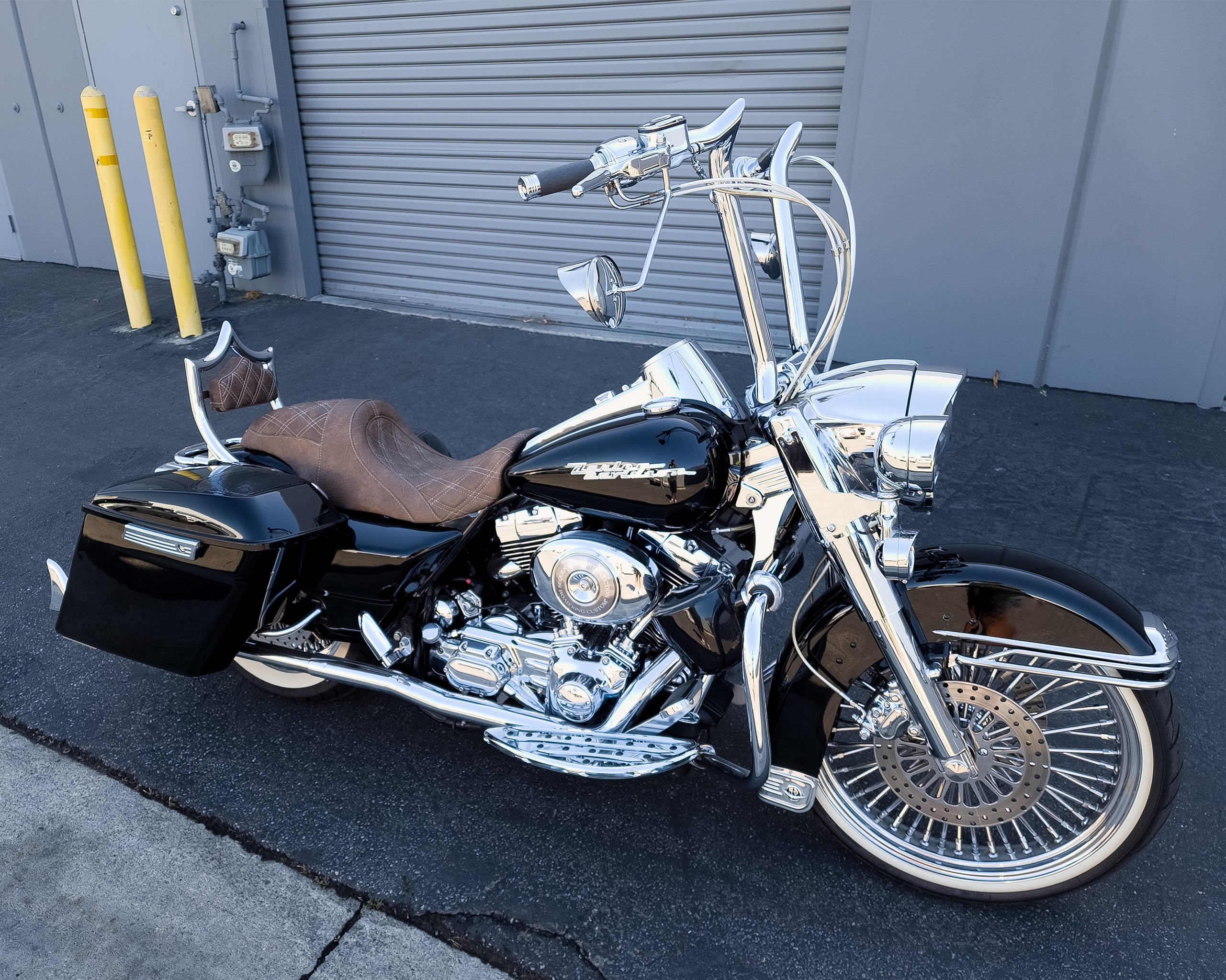 The Next Level OG | Show Chrome / "Viejito" Vintage Brown '97-'08 Touring | | CMC Motorsports