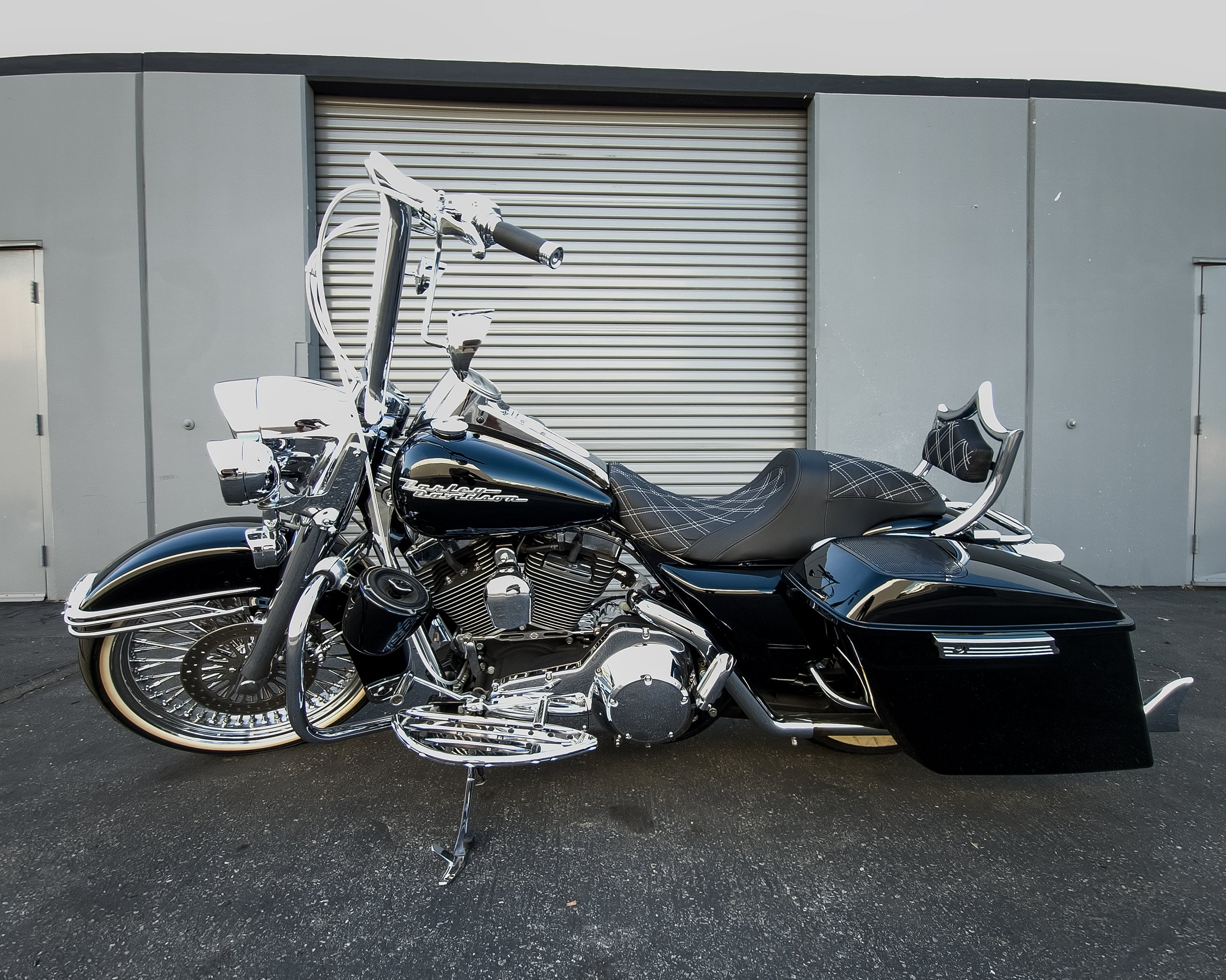 The Next Level OG | Show Chrome / White Diamond '97-'08 Touring | | CMC Motorsports