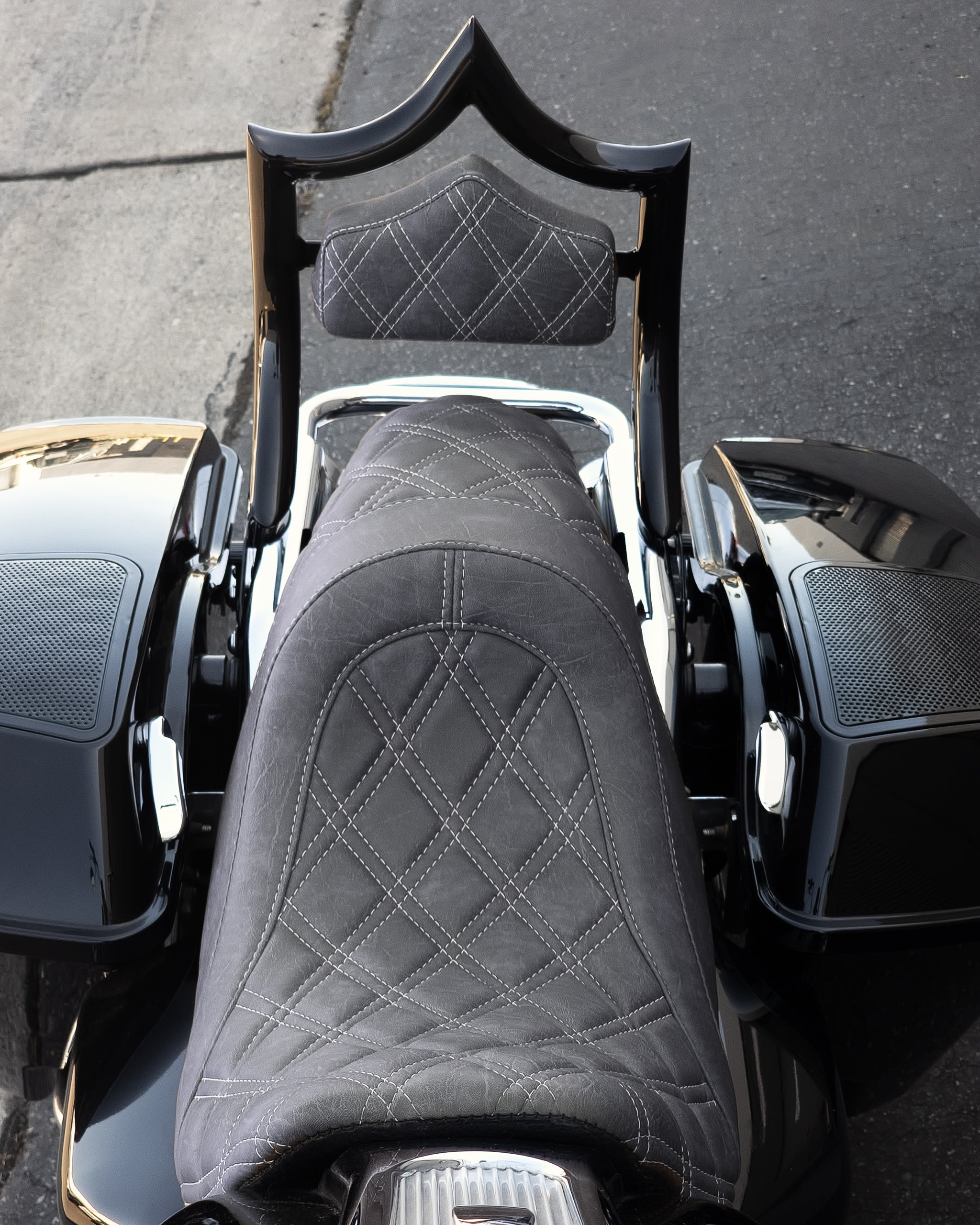 The Next Level OG | Gloss Black / "Viejito" Vintage Black '97-'08 Touring | | CMC Motorsports