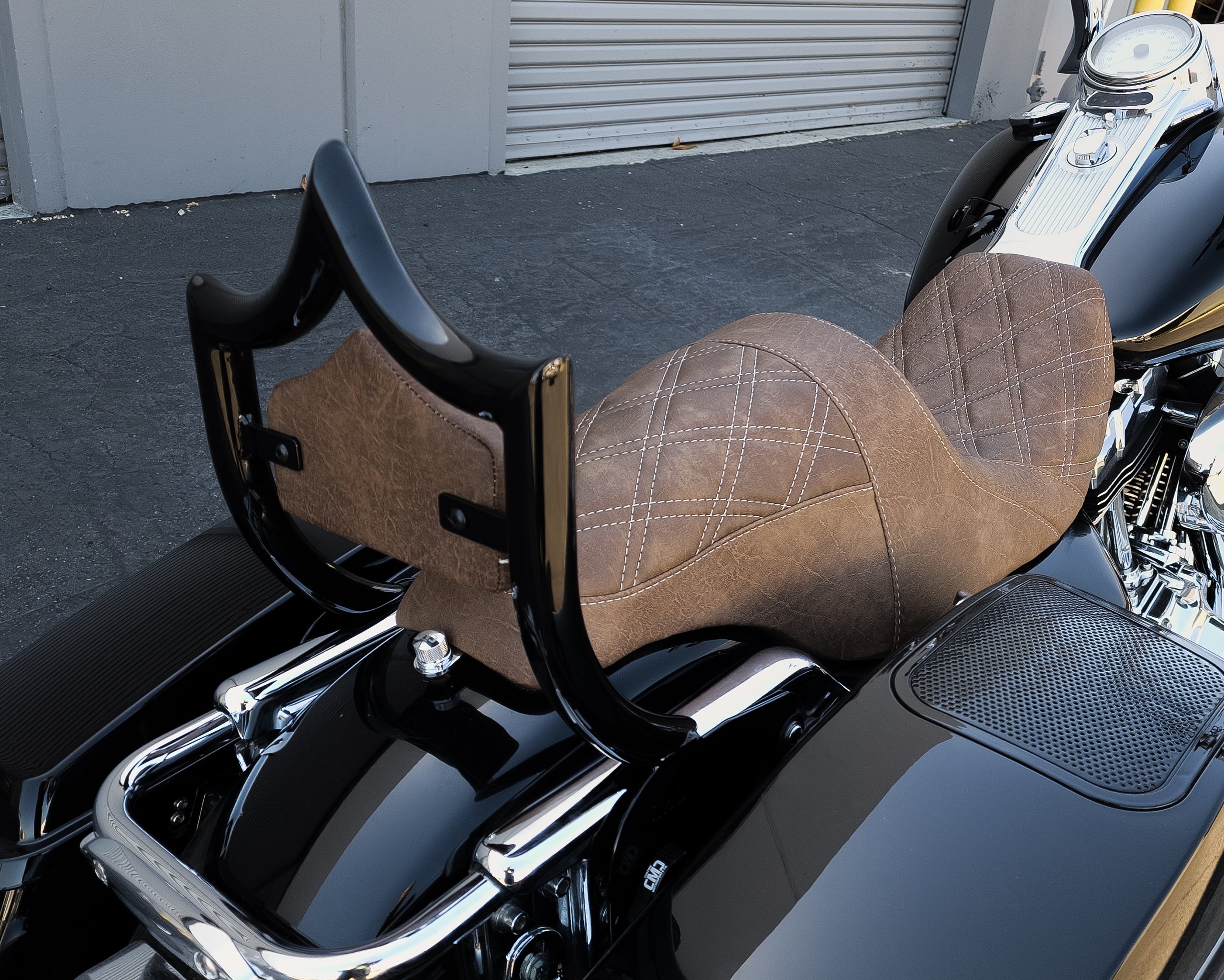The Next Level OG | Gloss Black / "Viejito" Vintage Brown '97-'08 Touring | | CMC Motorsports