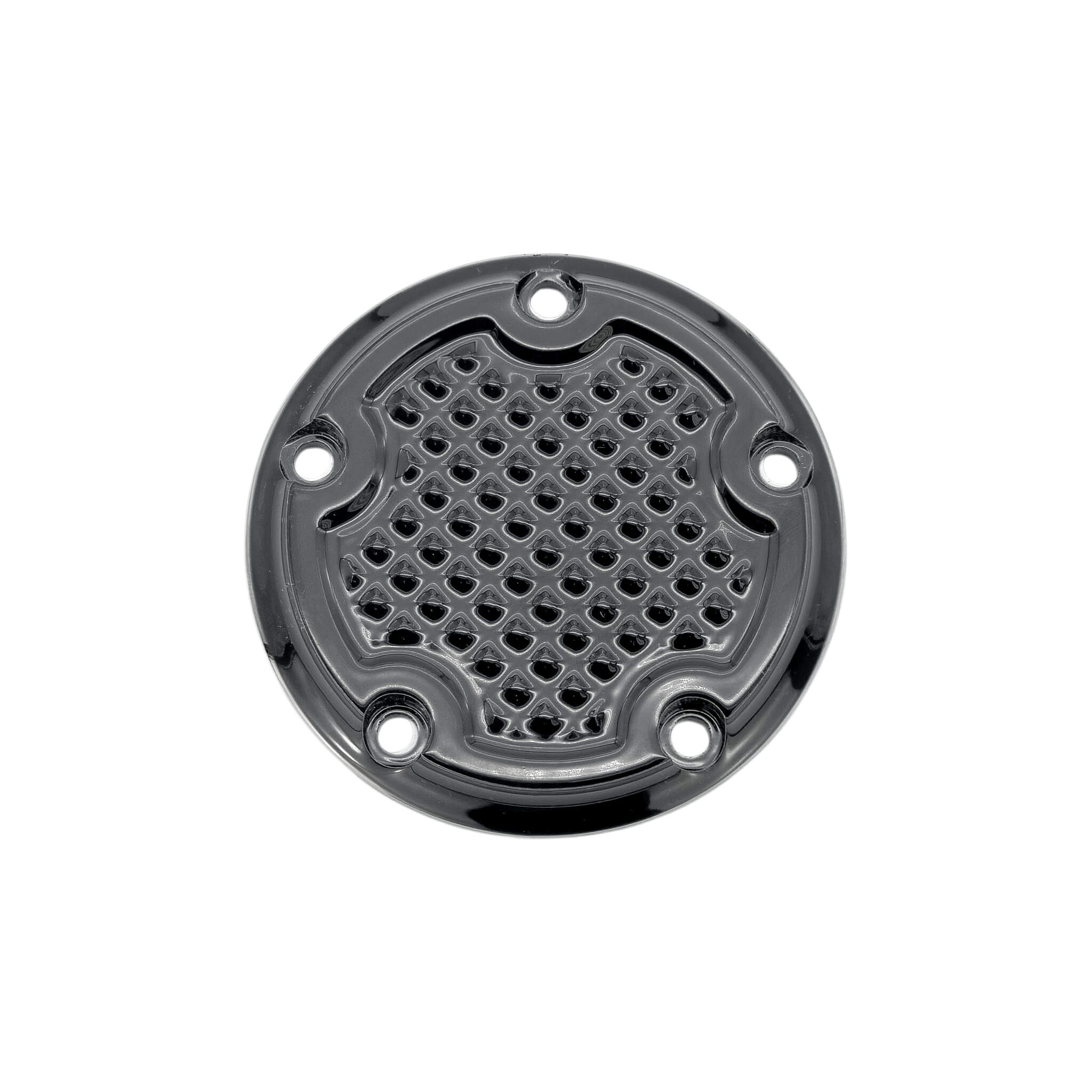 ELEV8 Timing Cover (5 Point) | 1999-2017 Touring, Softail, Dyna (Select Models) | Gloss Black | CMC Motorsports