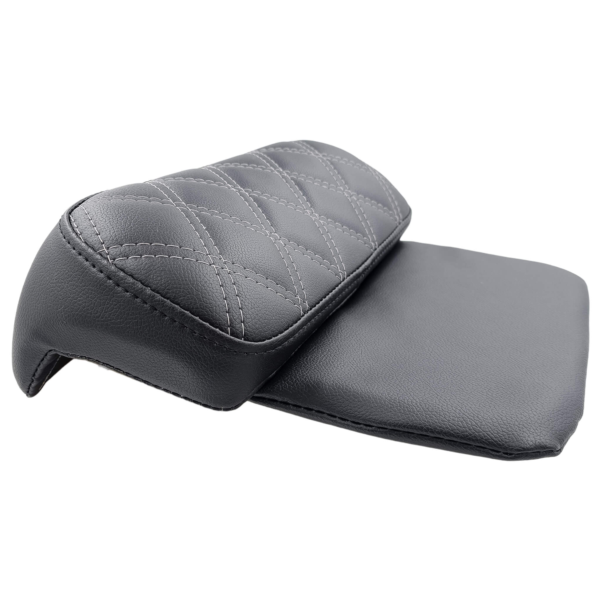 Tour Pak Pad - Razor/Chopped/King | 2008-2013 Touring | Charcoal Gray Double Diamond | CMC Motorsports