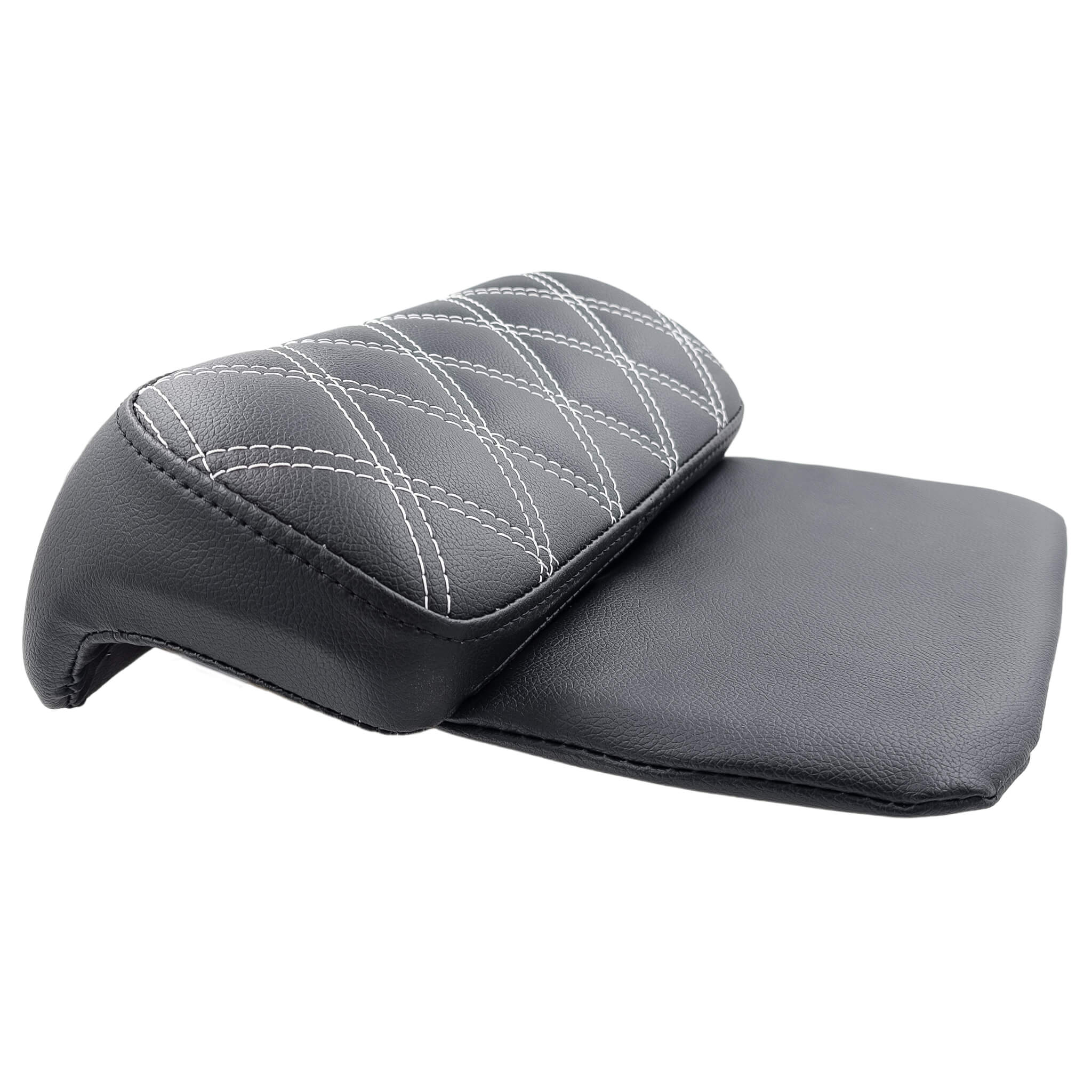 Tour Pak Pad - Razor/Chopped/King | 2008-2013 Touring | White Double Diamond | CMC Motorsports