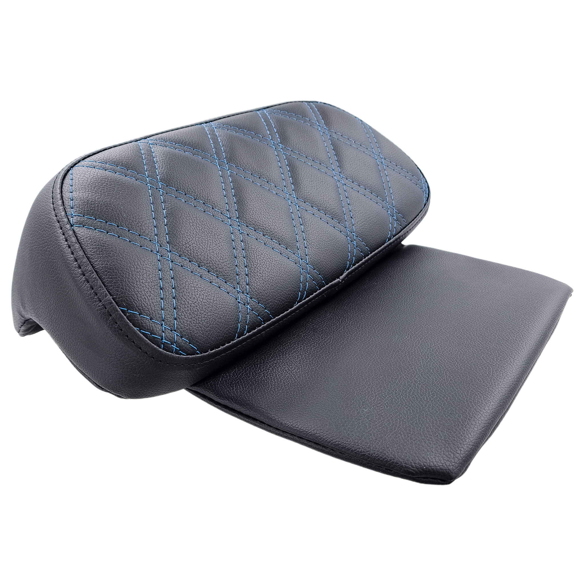 Tour Pak Pad - Razor/Chopped/King | 2014-2024 Touring | Blue Double Diamond | CMC Motorsports