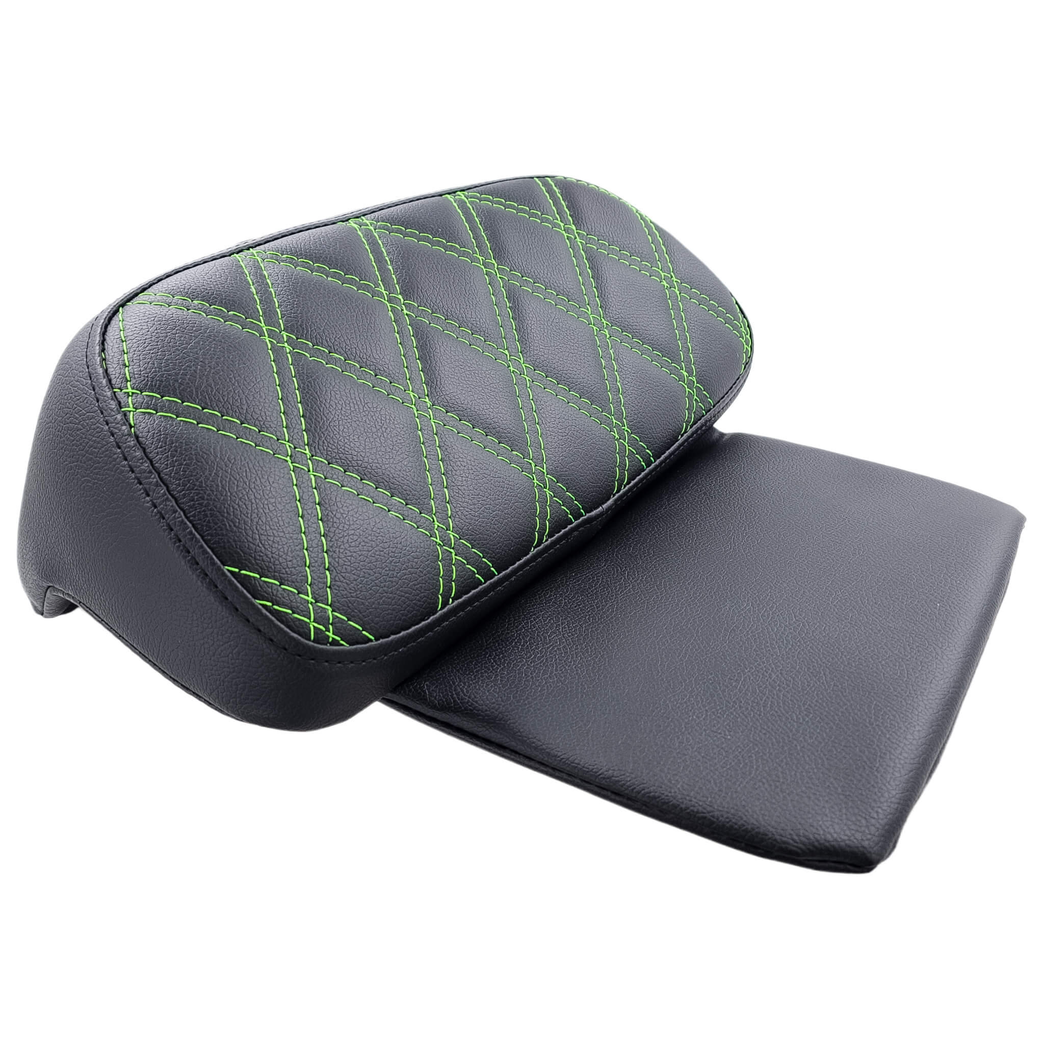 Tour Pak Pad - Razor/Chopped/King | 2014-2024 Touring | Green Double Diamond | CMC Motorsports