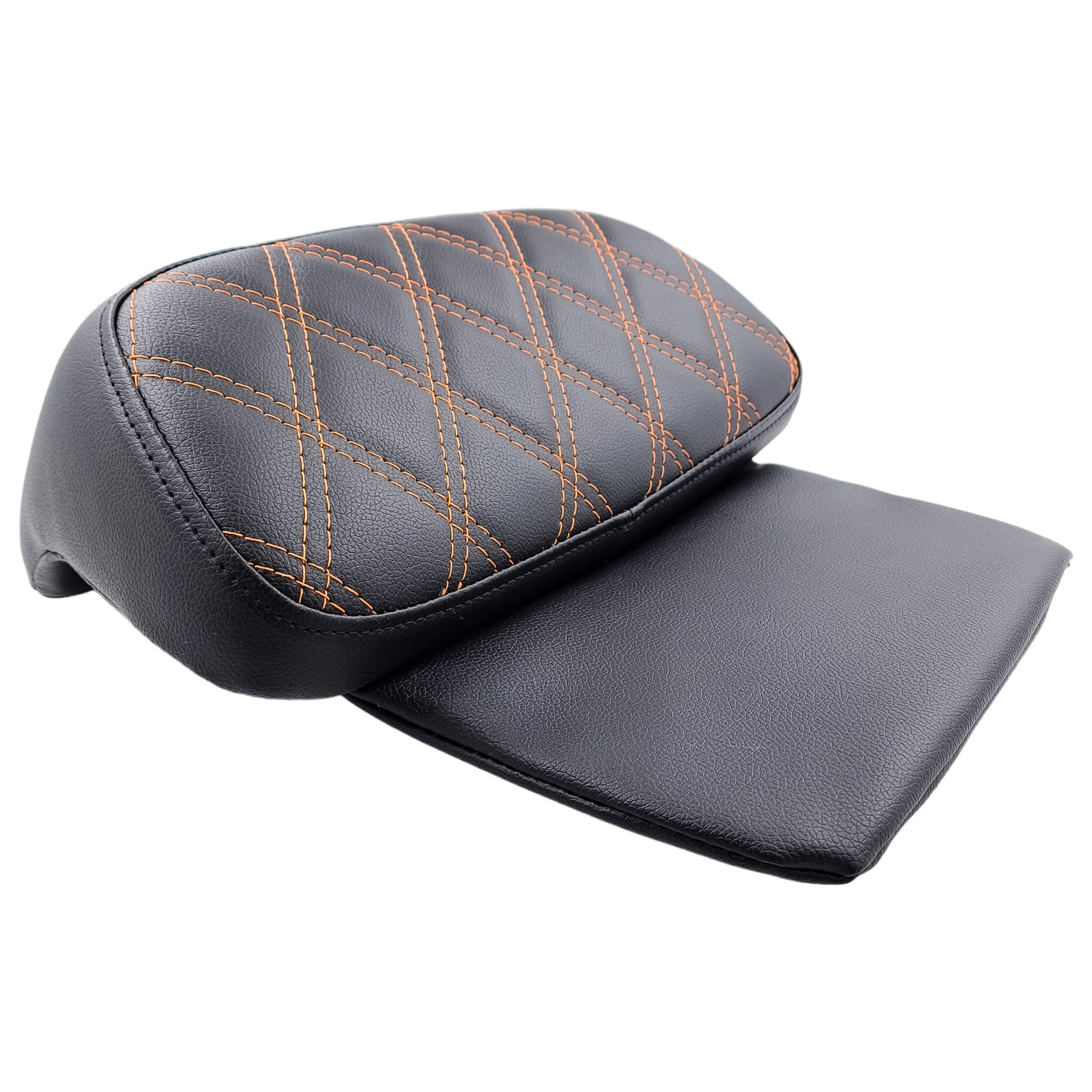 Tour Pak Pad - Razor/Chopped/King | 2014-2024 Touring | Orange Double Diamond | CMC Motorsports