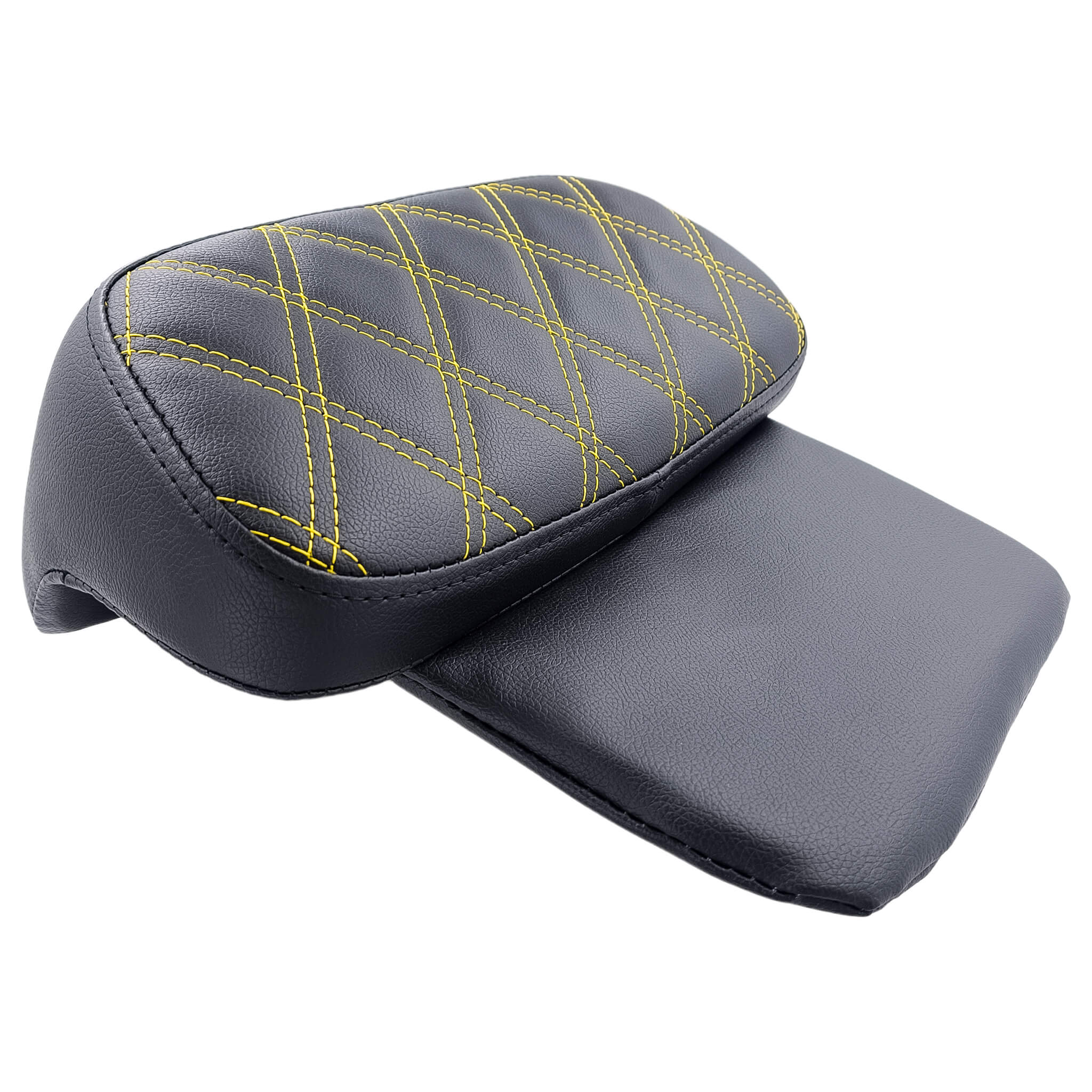 Tour Pak Pad - Razor/Chopped/King | 2014-2024 Touring | Yellow Double Diamond | CMC Motorsports