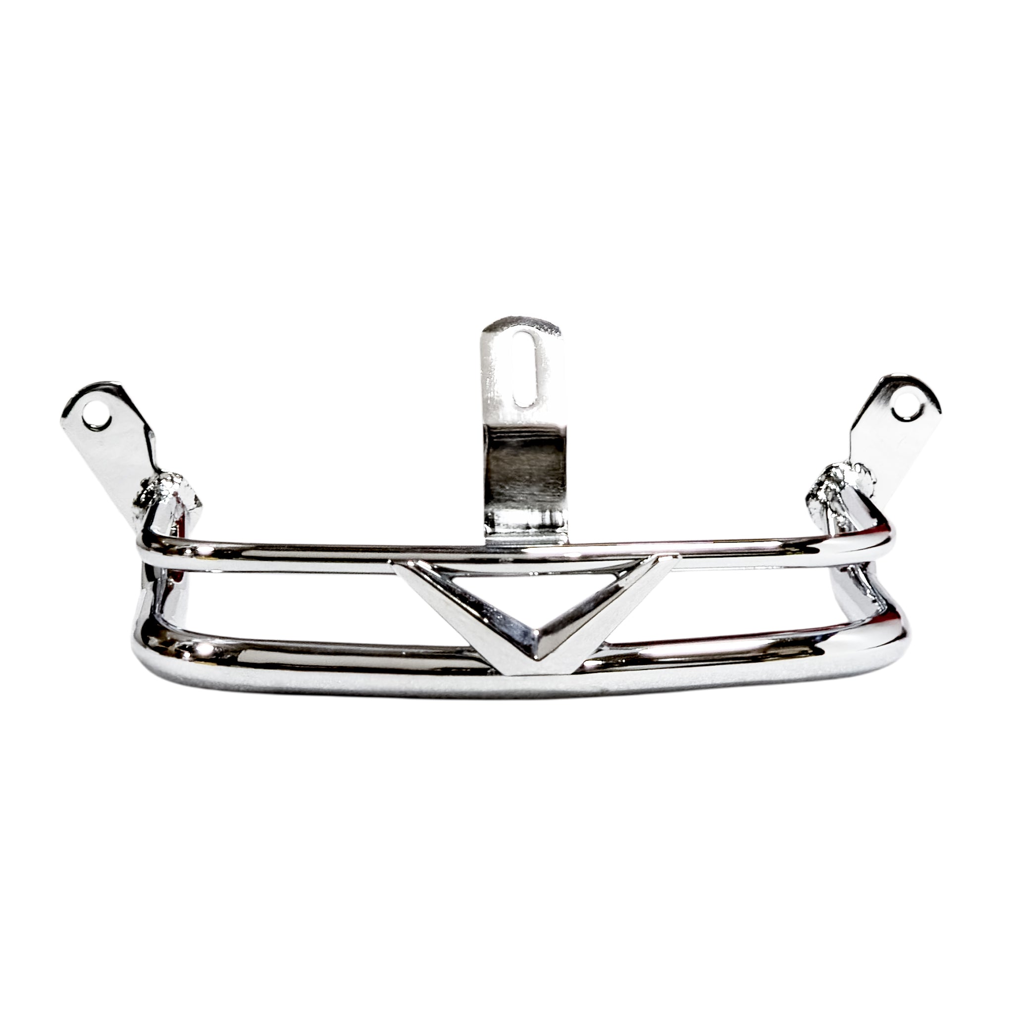 ELEV8 Rear V-Rail Bumper Show Chrome | | CMC Motorsports