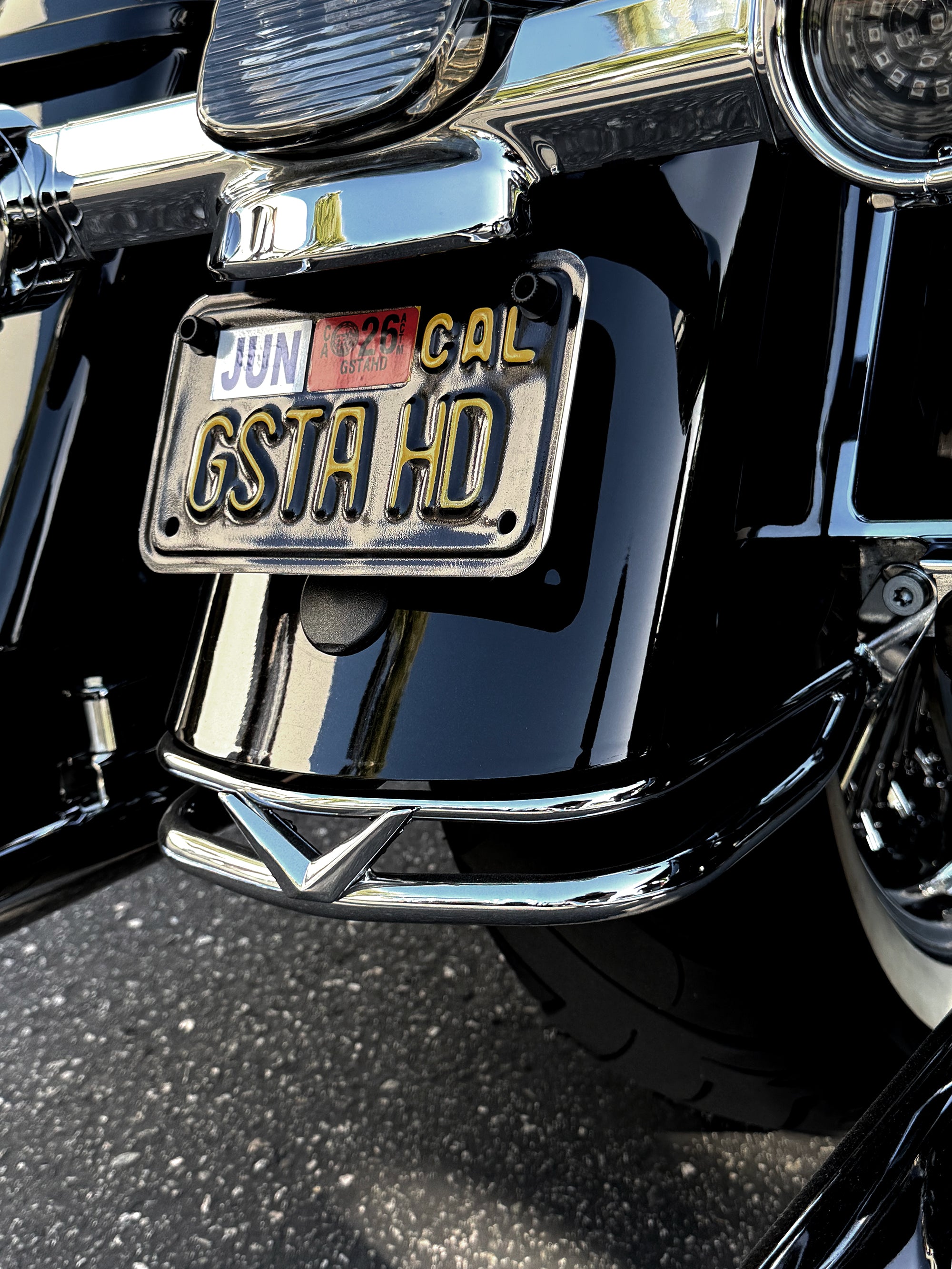 ELEV8 Rear V-Rail Bumper Gloss Black | | CMC Motorsports