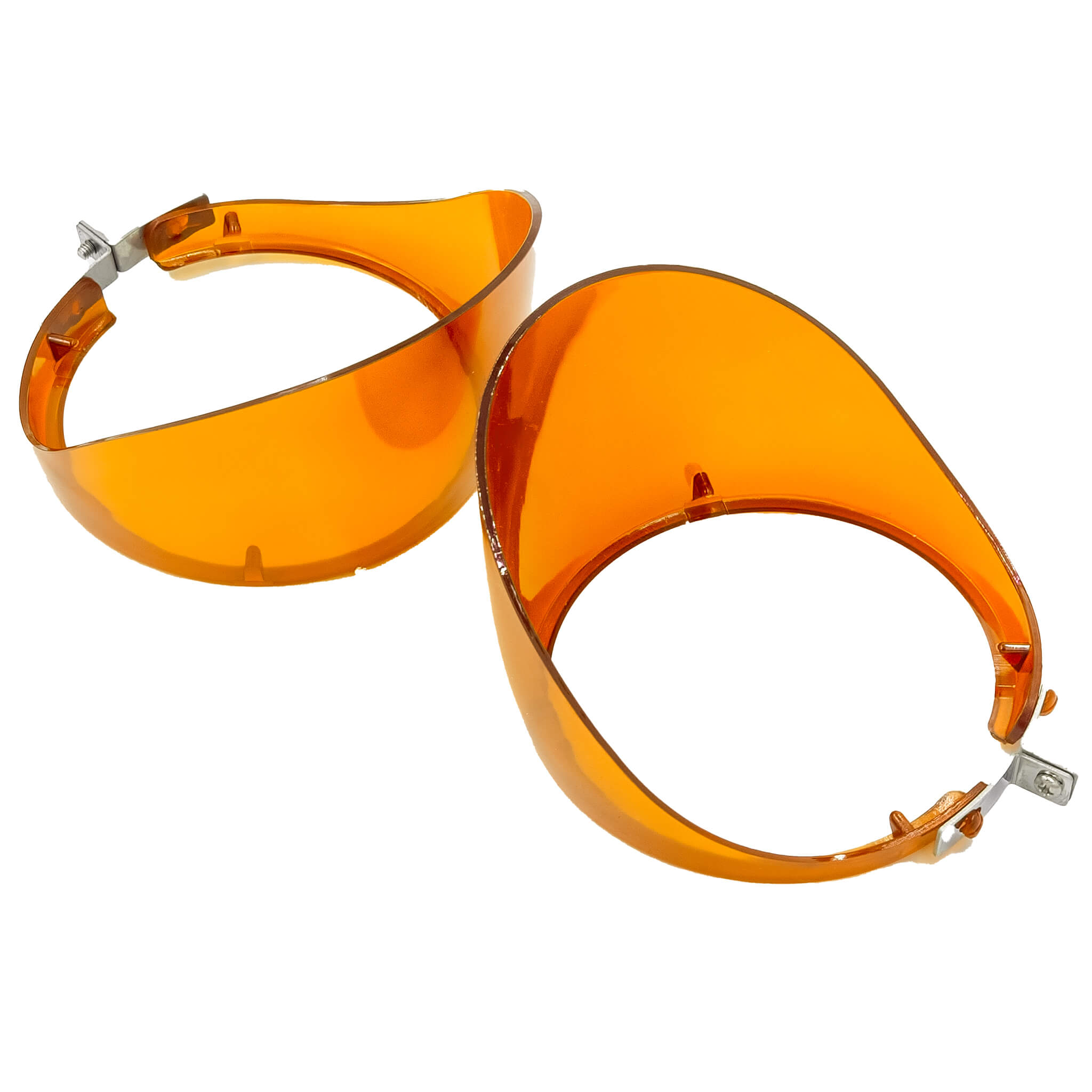 CMC "Gangster" Mirrors | Black / Amber Visors | | CMC Motorsports