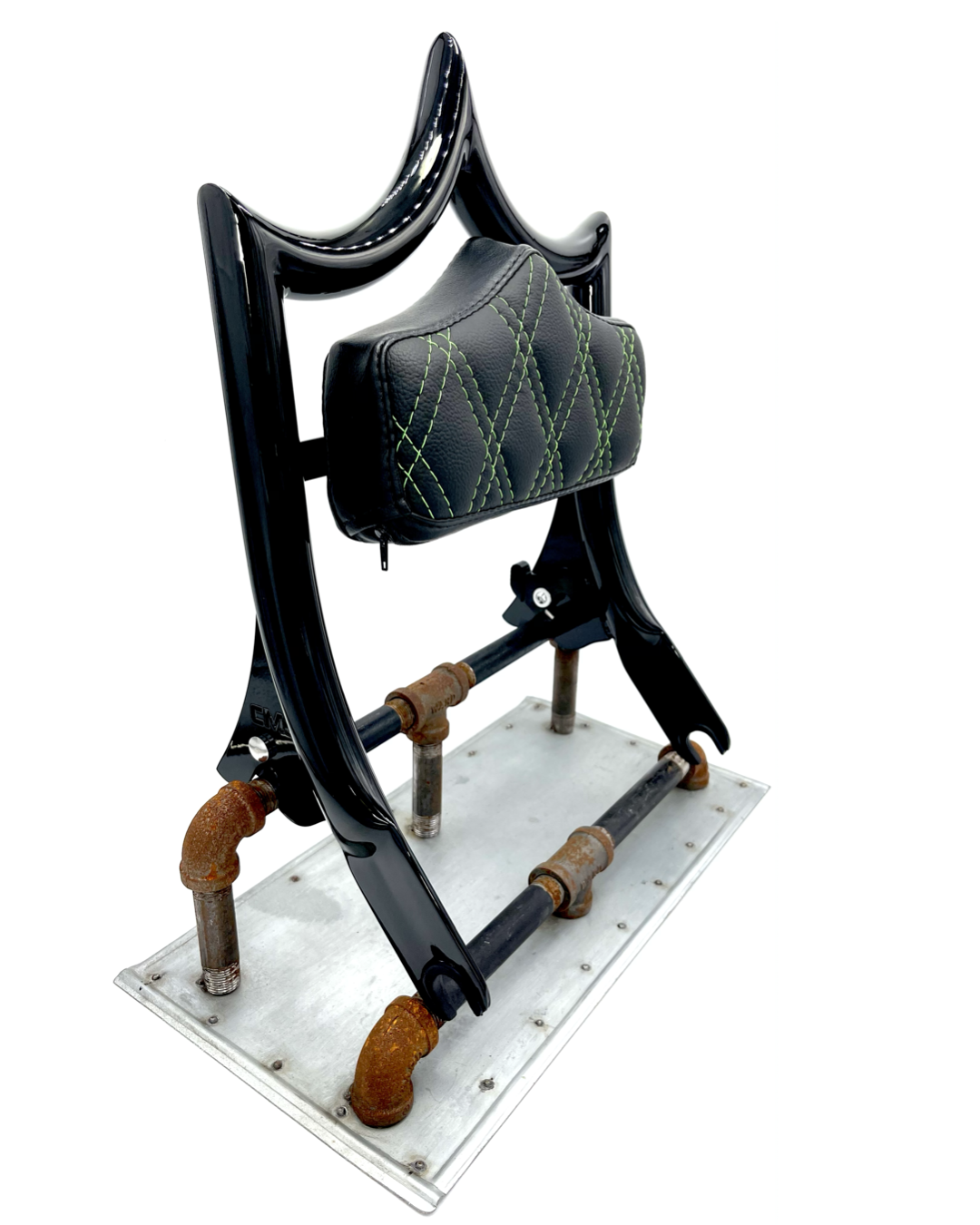 The Next Level Classic | Gloss Black / Green Diamond '09-'23 Touring | | CMC Motorsports