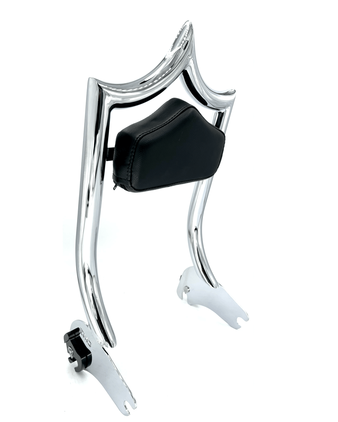 El Rey "ALTO" Backrest 1997-2008 Touring Chrome - Preorder Now Back Ordered Until August 16 - CMC Motorsports