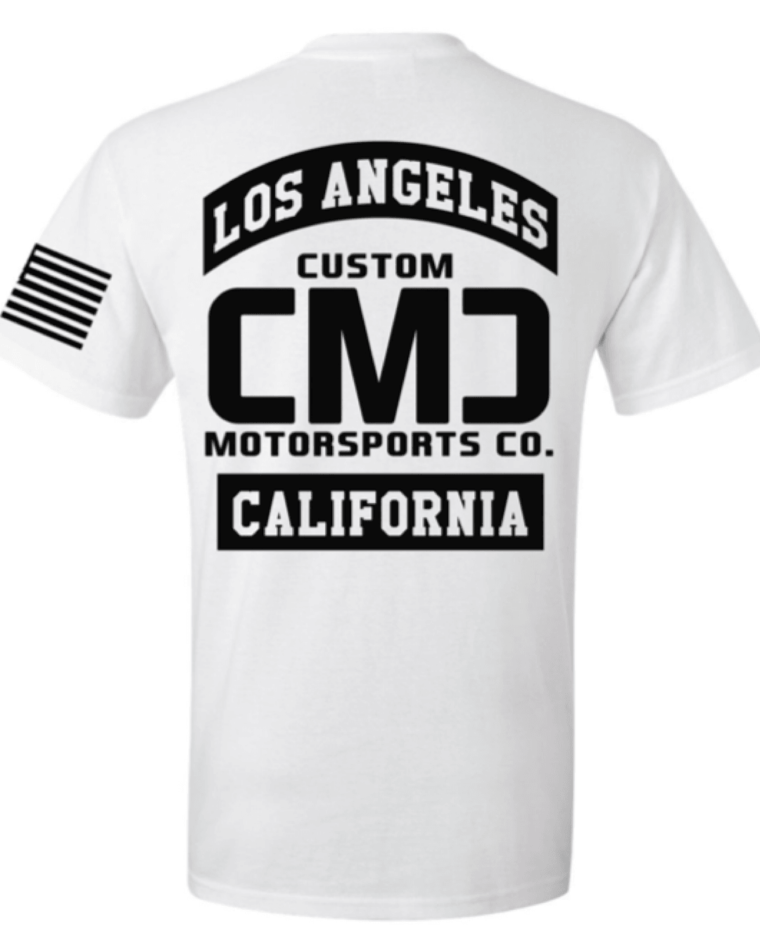 CMC LOGO SHIRT - WHITE - CMC Motorsports