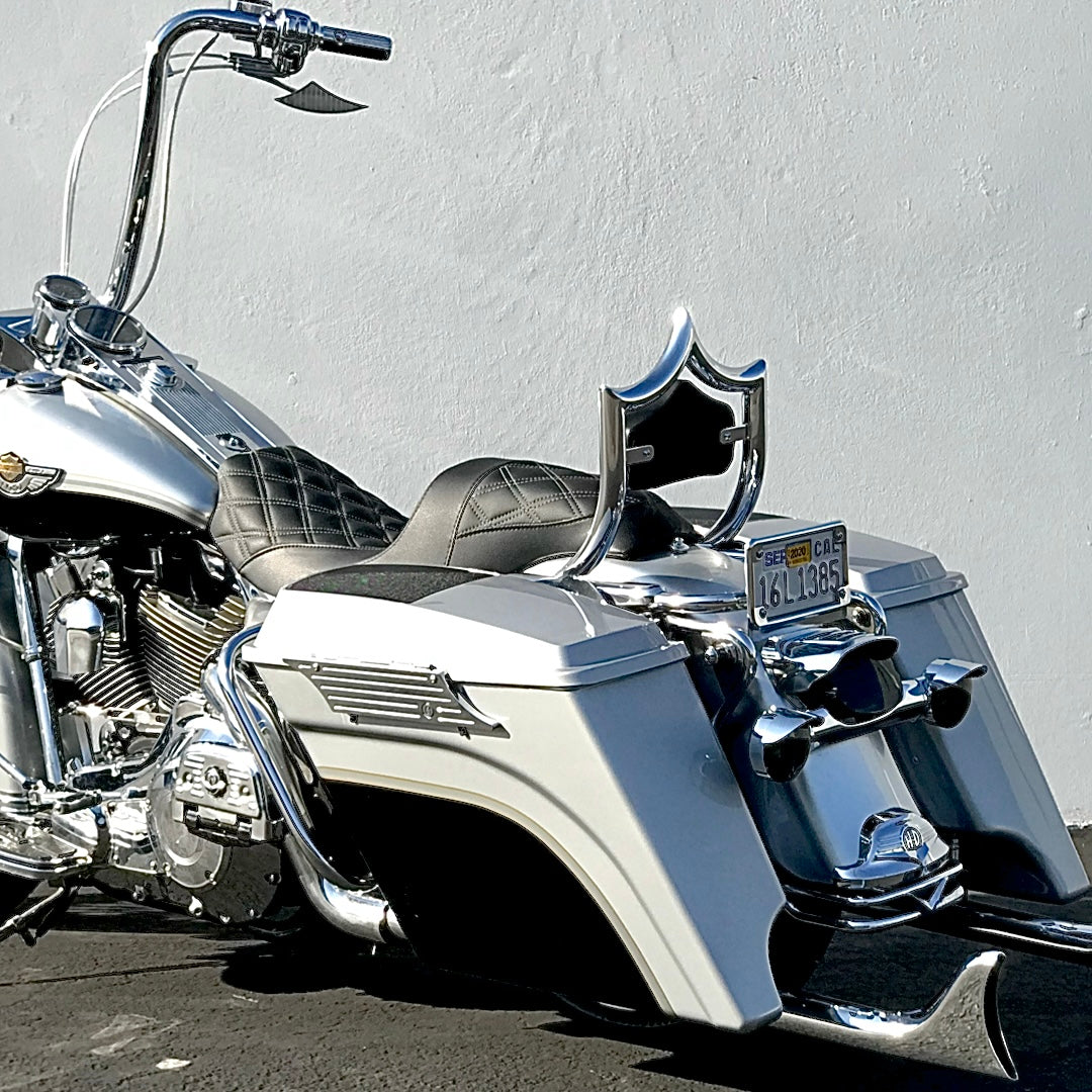The Next Level OG | Show Chrome / White Diamond '97-'08 Touring | | CMC Motorsports