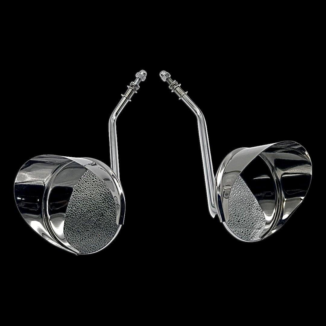 CMC "Gangster" Mirrors | Chrome | | CMC Motorsports