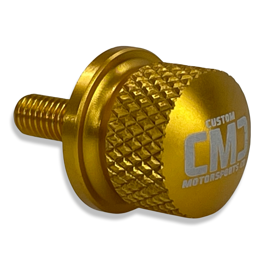 CMC Motorsports "Signature" Seat Bolt - 24K Gold | | CMC Motorsports