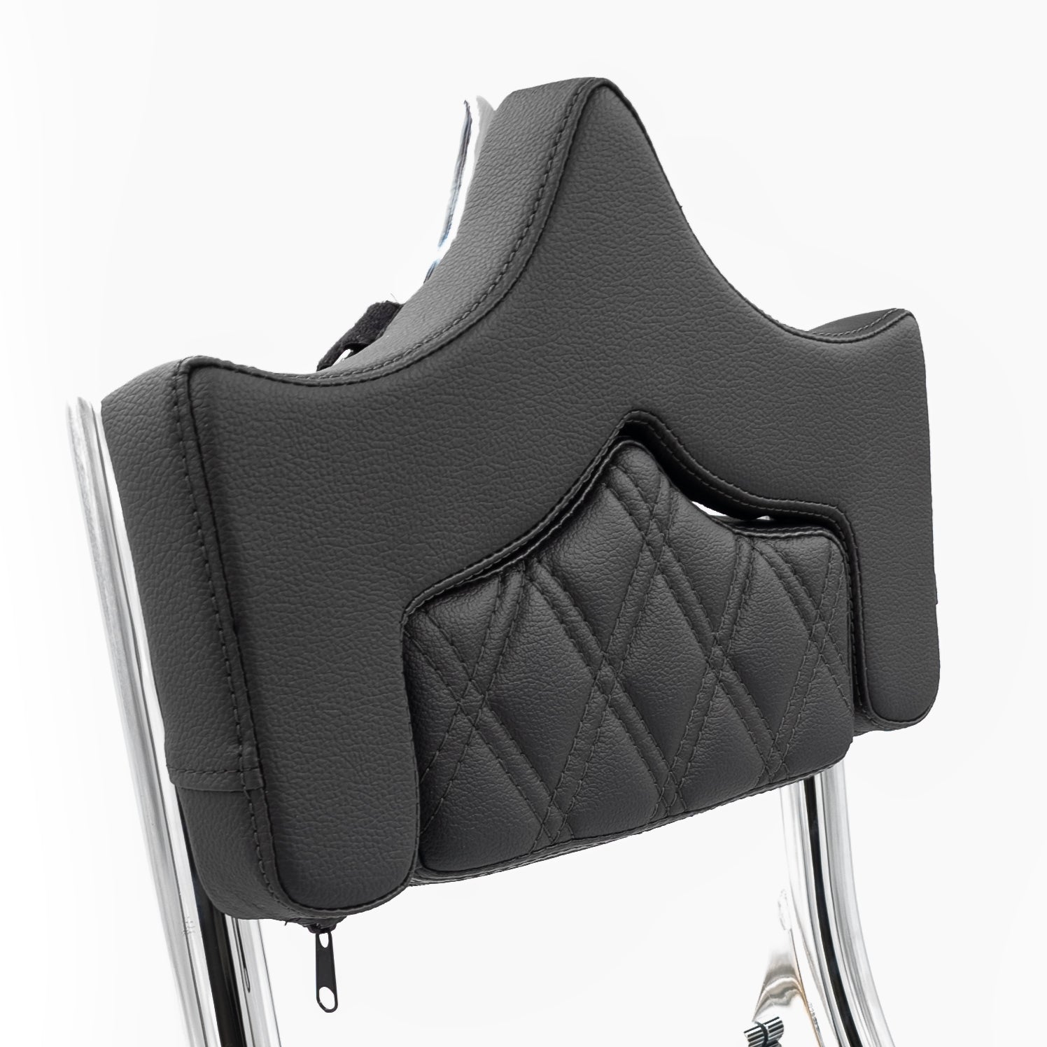 BIG MAMA PAD (LARGE) for El Rey Backrest™ 2009-2026 Touring & Softail (Wide and Fatboy) & 2009 and Newer FREEWHEELER & 2023 and Newer RG3 Models | Black | CMC Motorsports