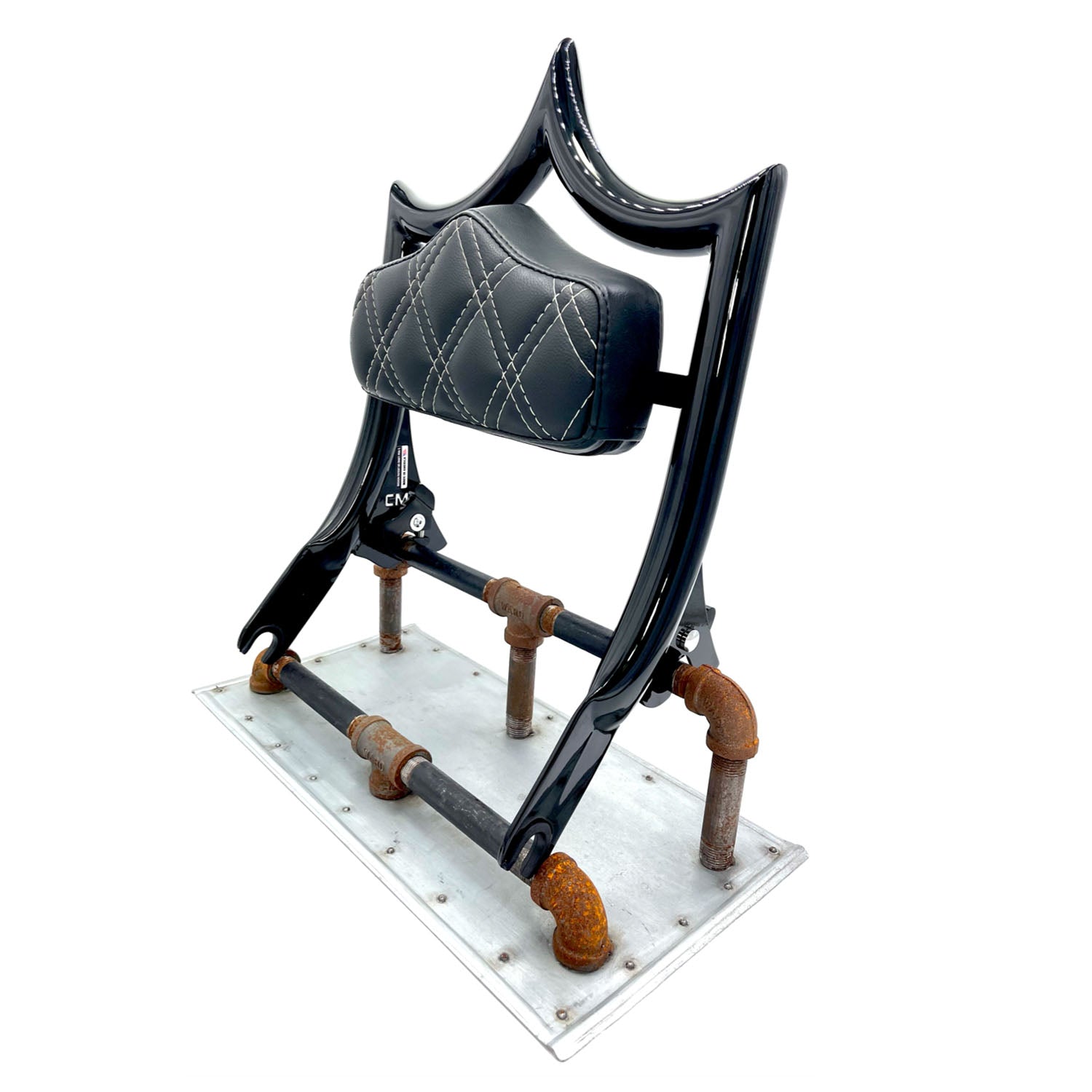 The Next Level Classic | Gloss Black / White Diamond '09-'23 Touring | | CMC Motorsports