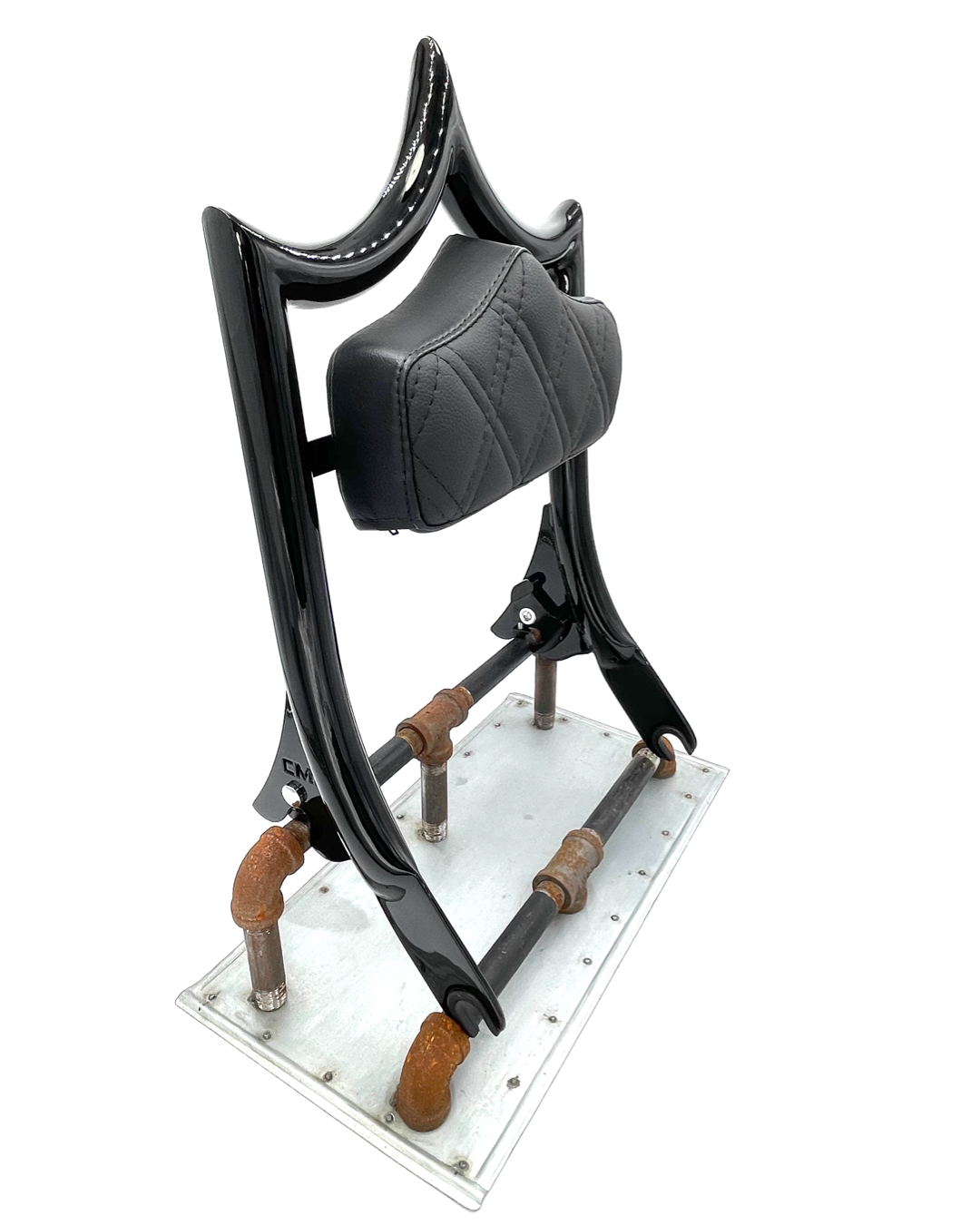 The Next Level PLUS+ | Gloss Black / Black Double Diamond '09-'23 Touring | | CMC Motorsports